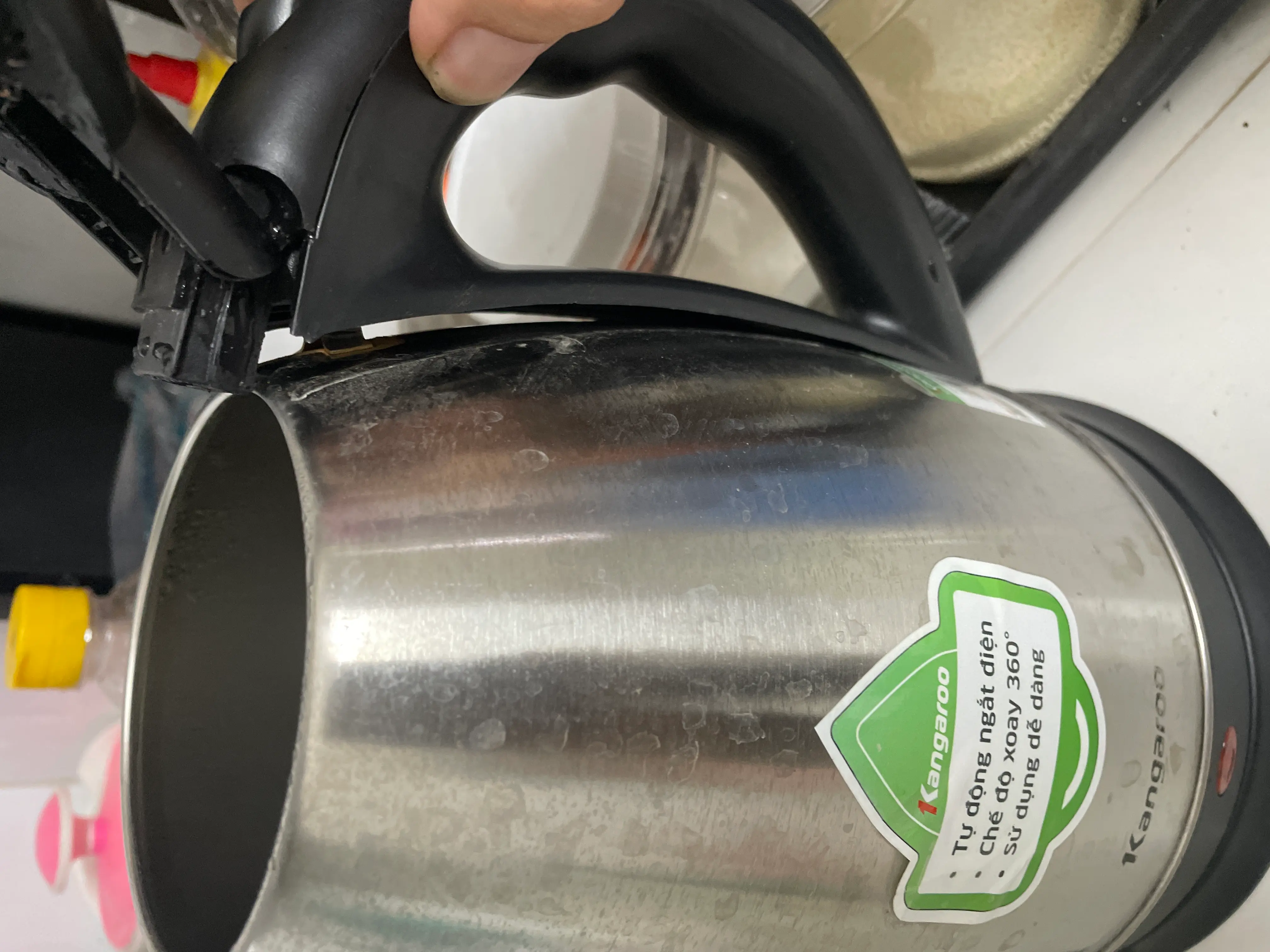 Khách hàng review Bình đun siêu tốc Kangaroo 1.8 lít KGWK18I2 1