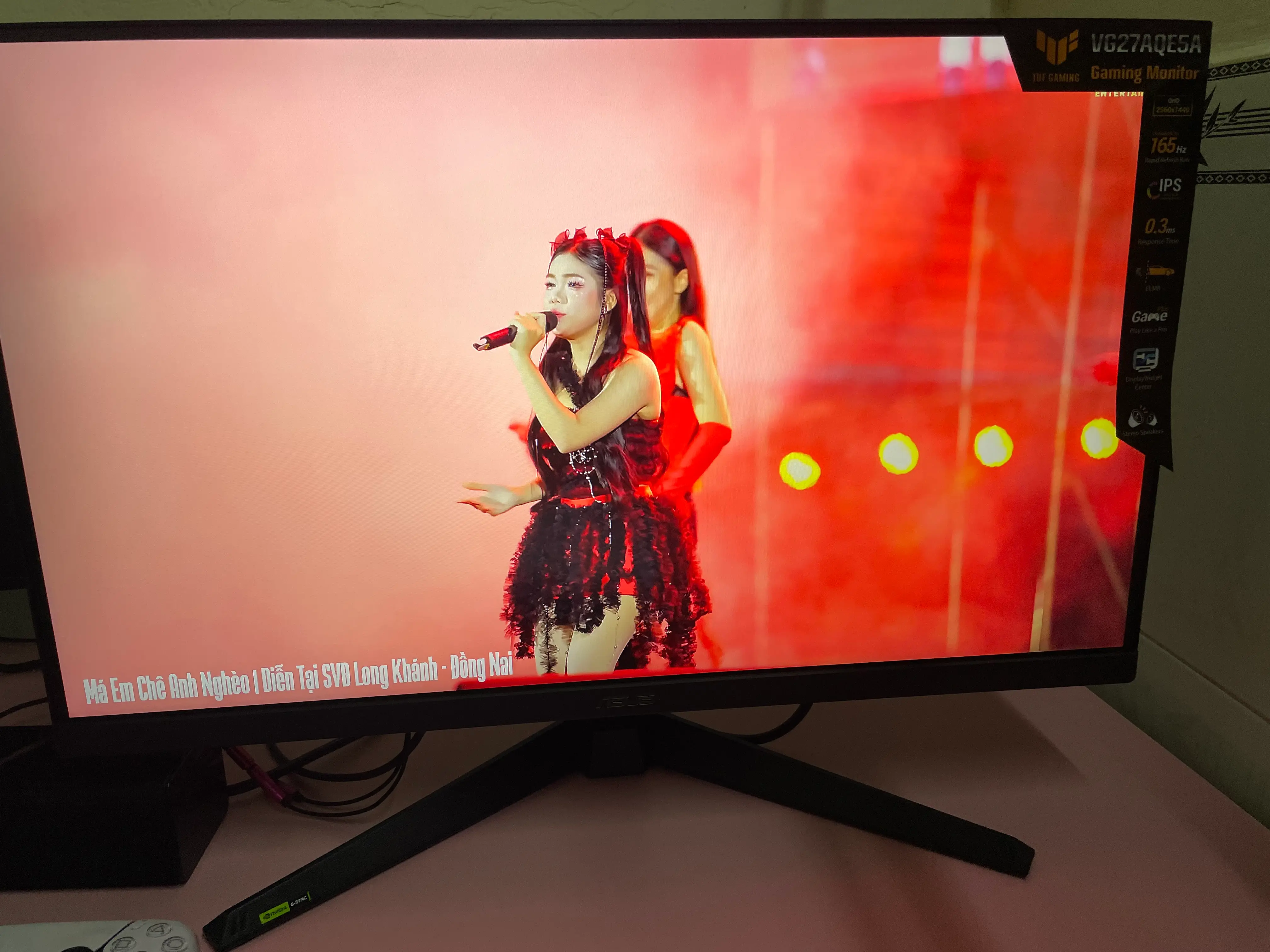 Khách hàng review Màn hình Gaming Asus TUF VG27AQE5A (27 inch, QHD, IPS, 165Hz, 0.3ms) 1