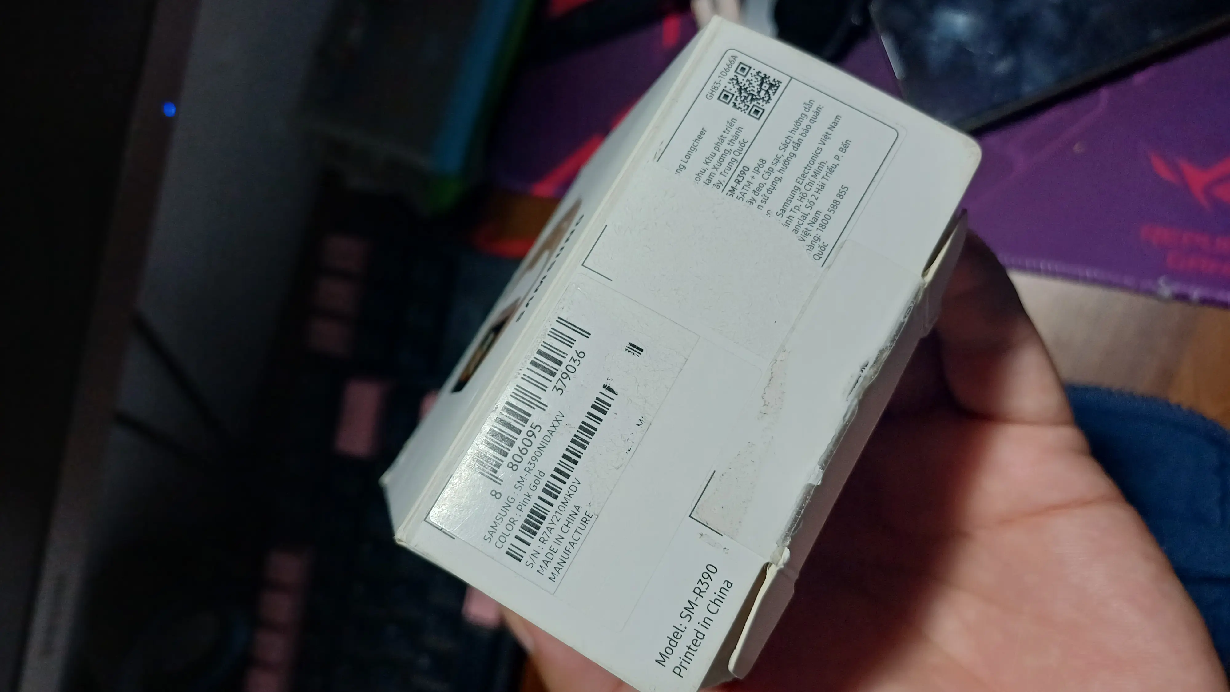 Khách hàng review Vòng tay thông minh Samsung Galaxy Fit3 6