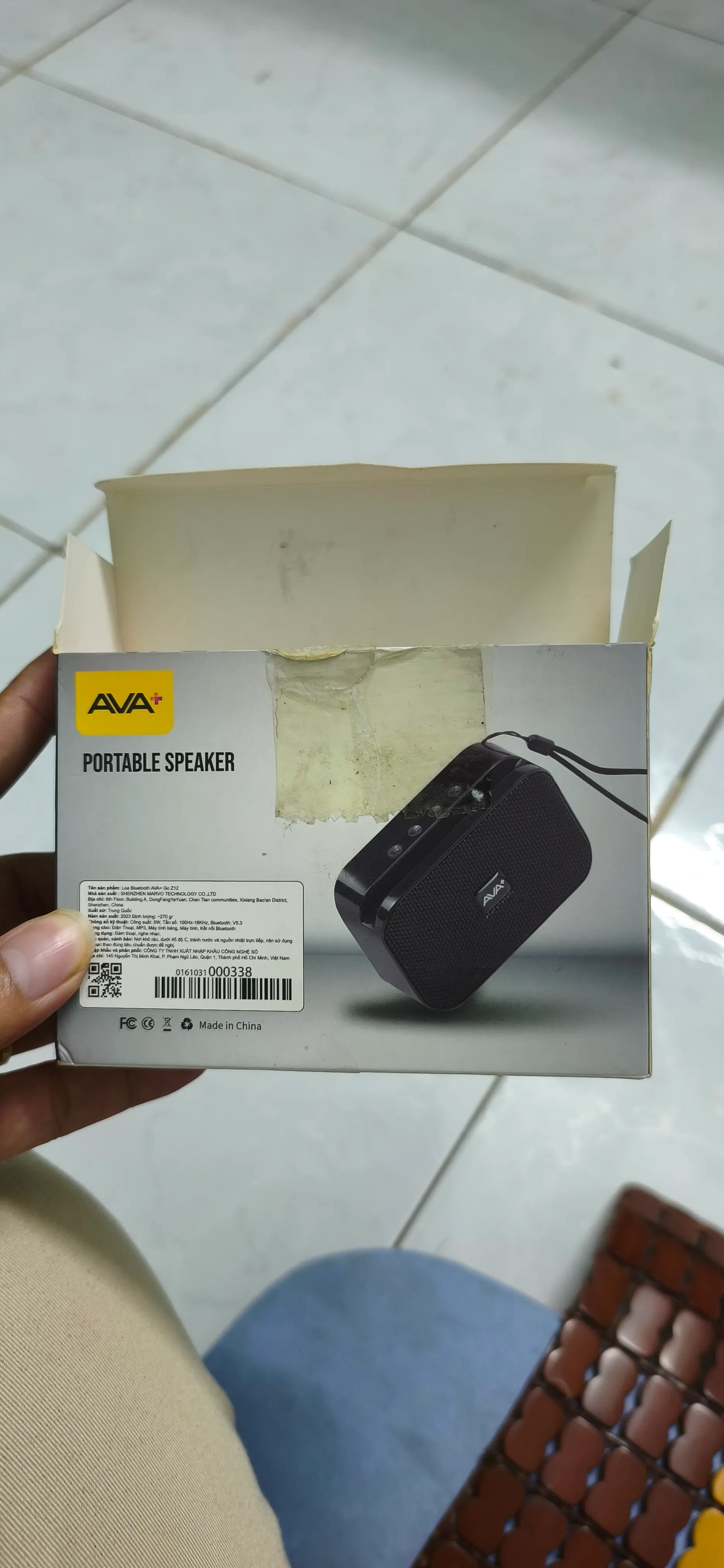 Khách hàng review Loa Bluetooth AVA  Go Z12 3