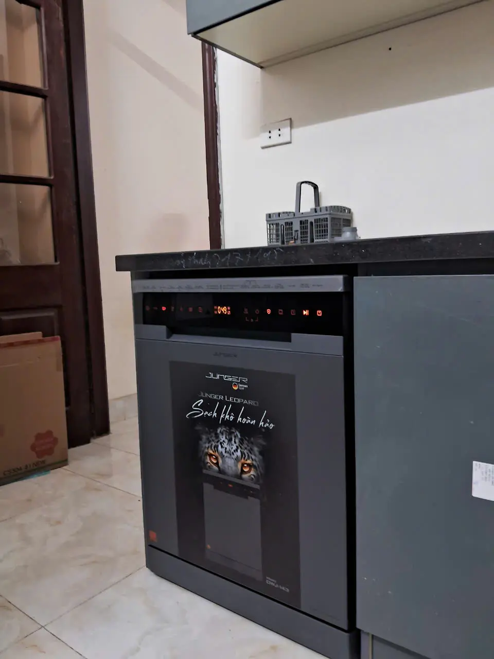 Khách hàng review Máy rửa chén độc lập Junger Leopard DWJ-143 55