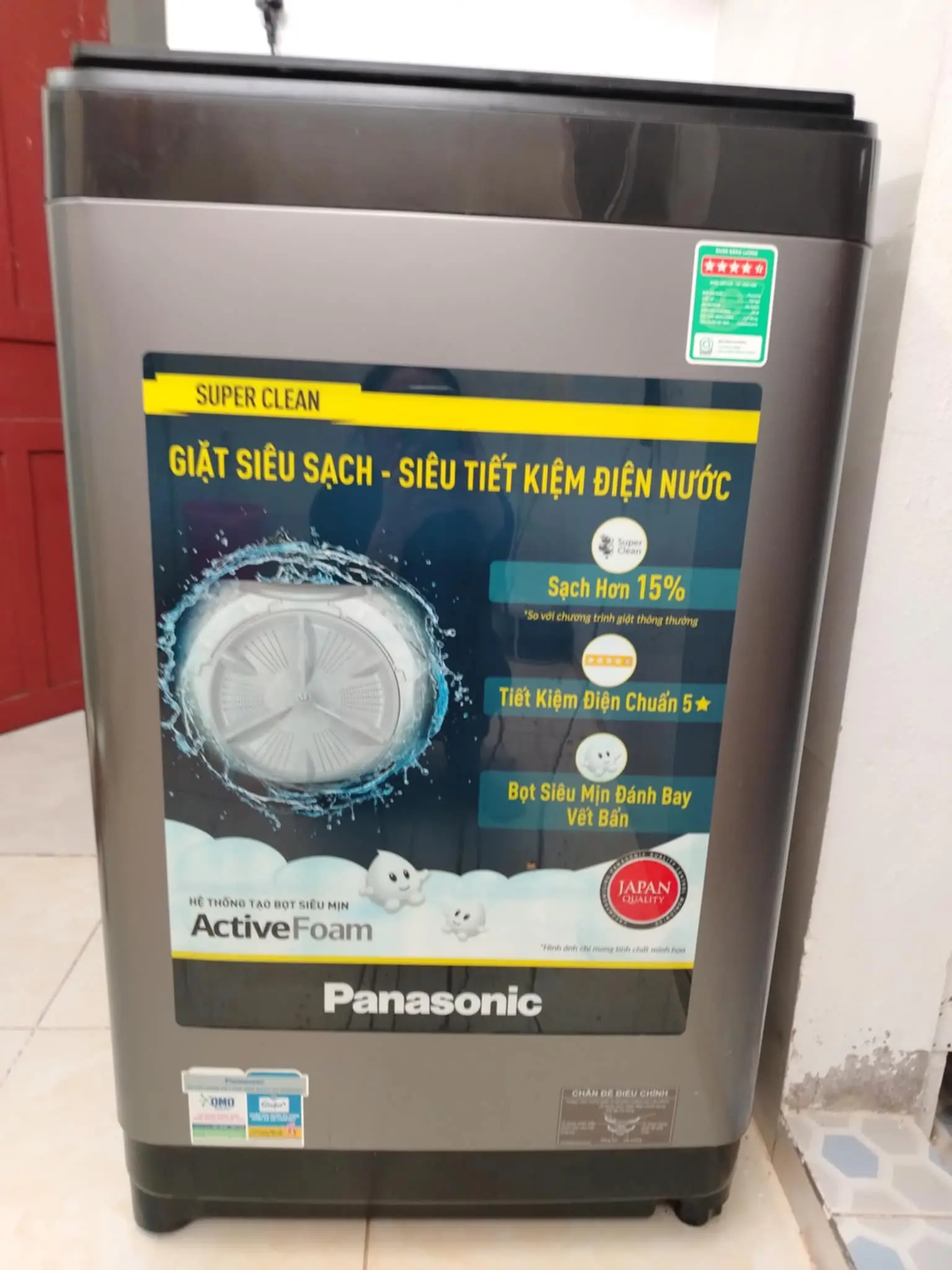 Khách hàng review Máy giặt Panasonic 8.2 kg NA-F82Y01DRV 36