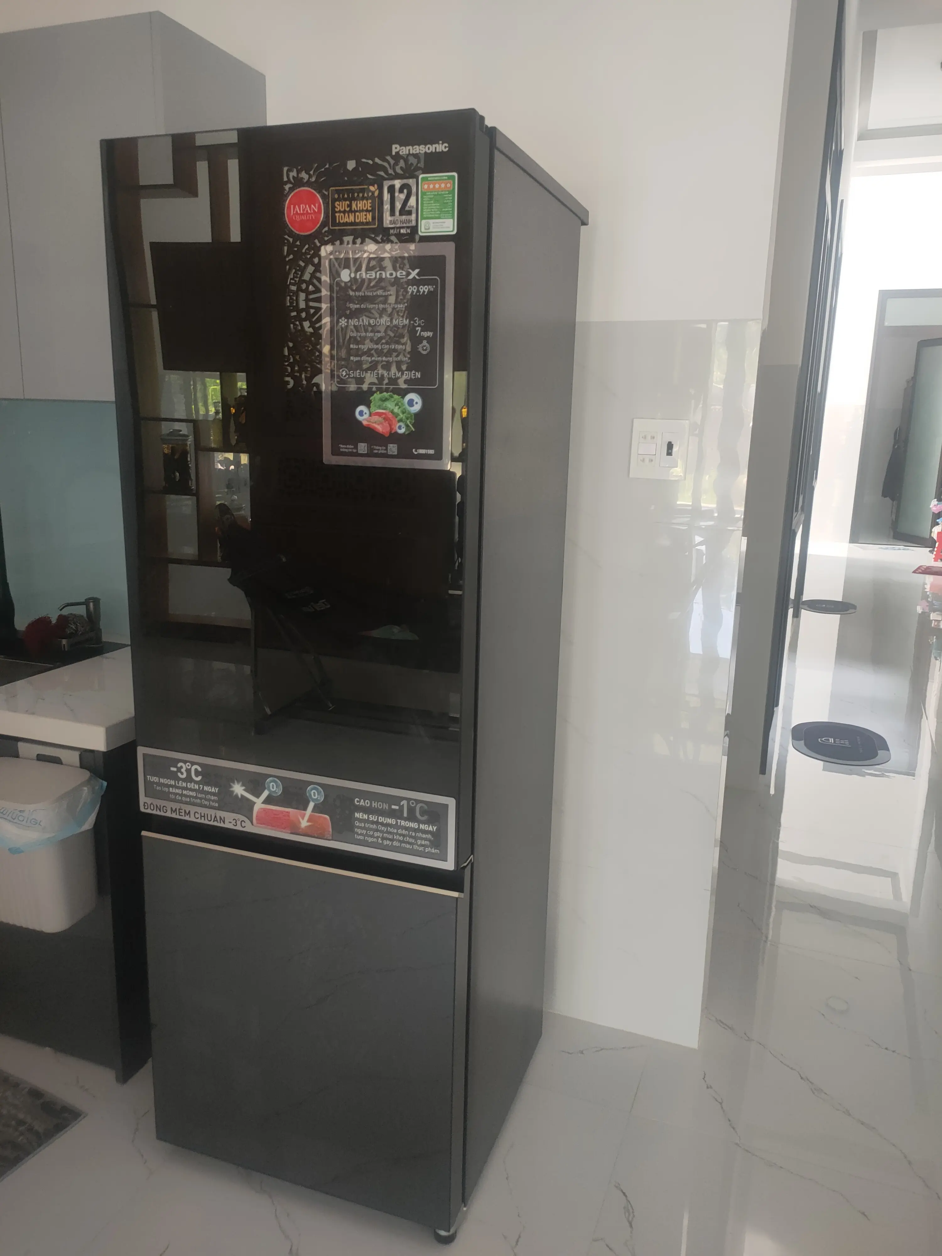 Khách hàng review Tủ lạnh Panasonic Inverter 325 lít NR-BC361VGMV 41