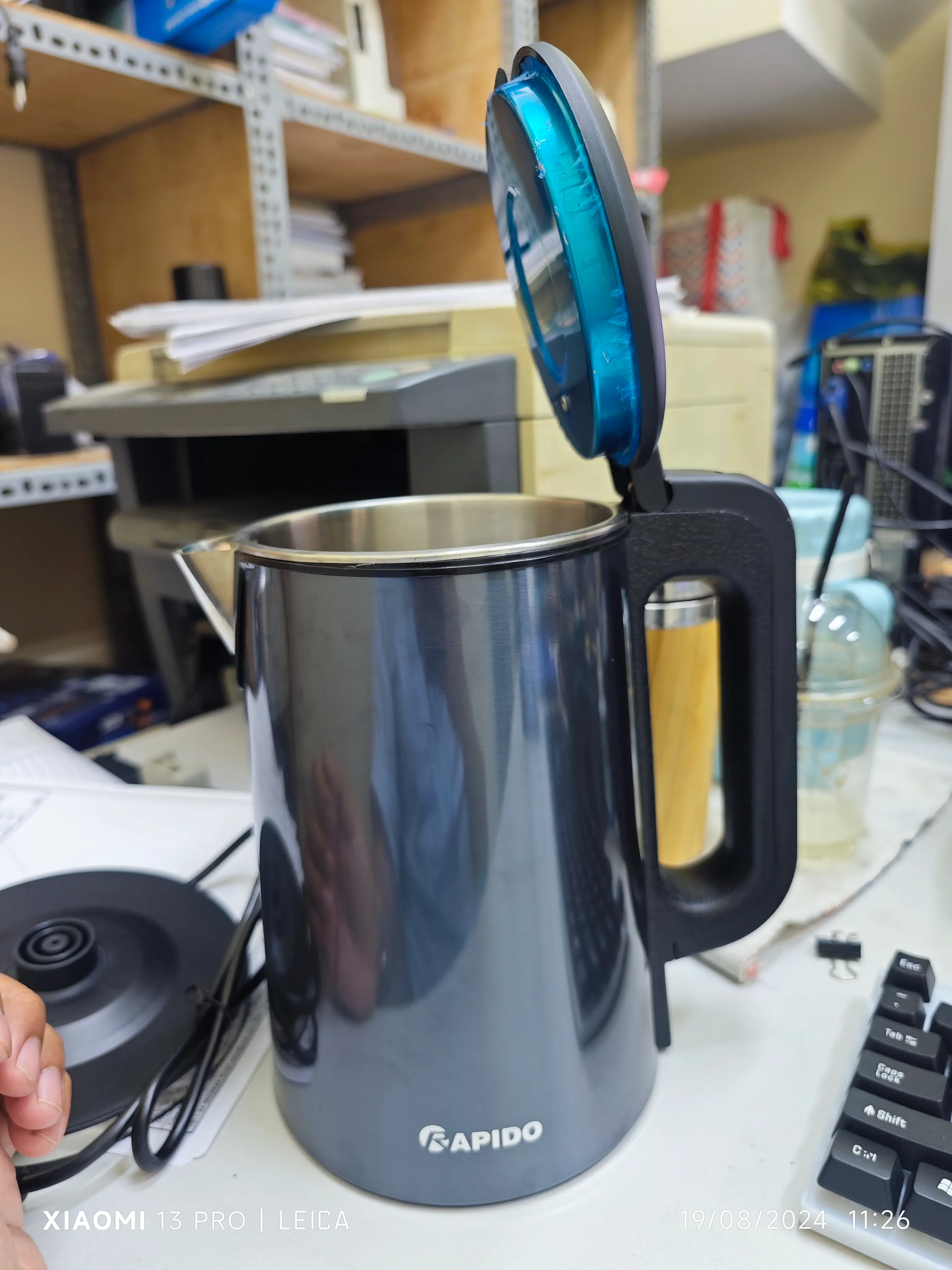 Khách hàng review Bình đun siêu tốc Rapido 1.7 lít RK1717 2