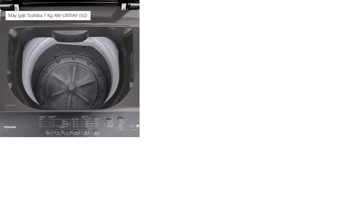 Khách hàng review Máy giặt Toshiba 7 Kg AW-L805AV (SG) 1