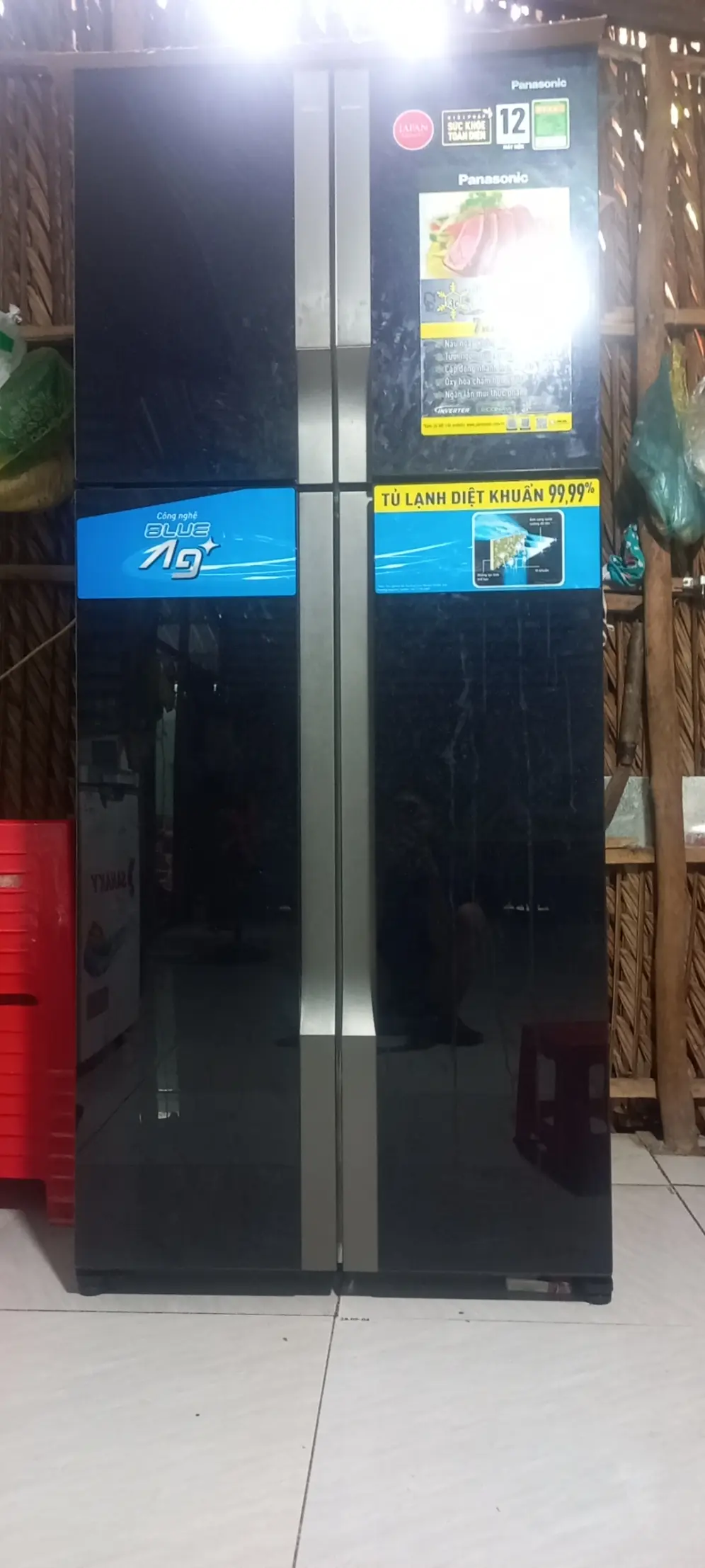 Khách hàng review Tủ lạnh Panasonic Inverter 550 lít Multi Door NR-DZ601VGKV 22