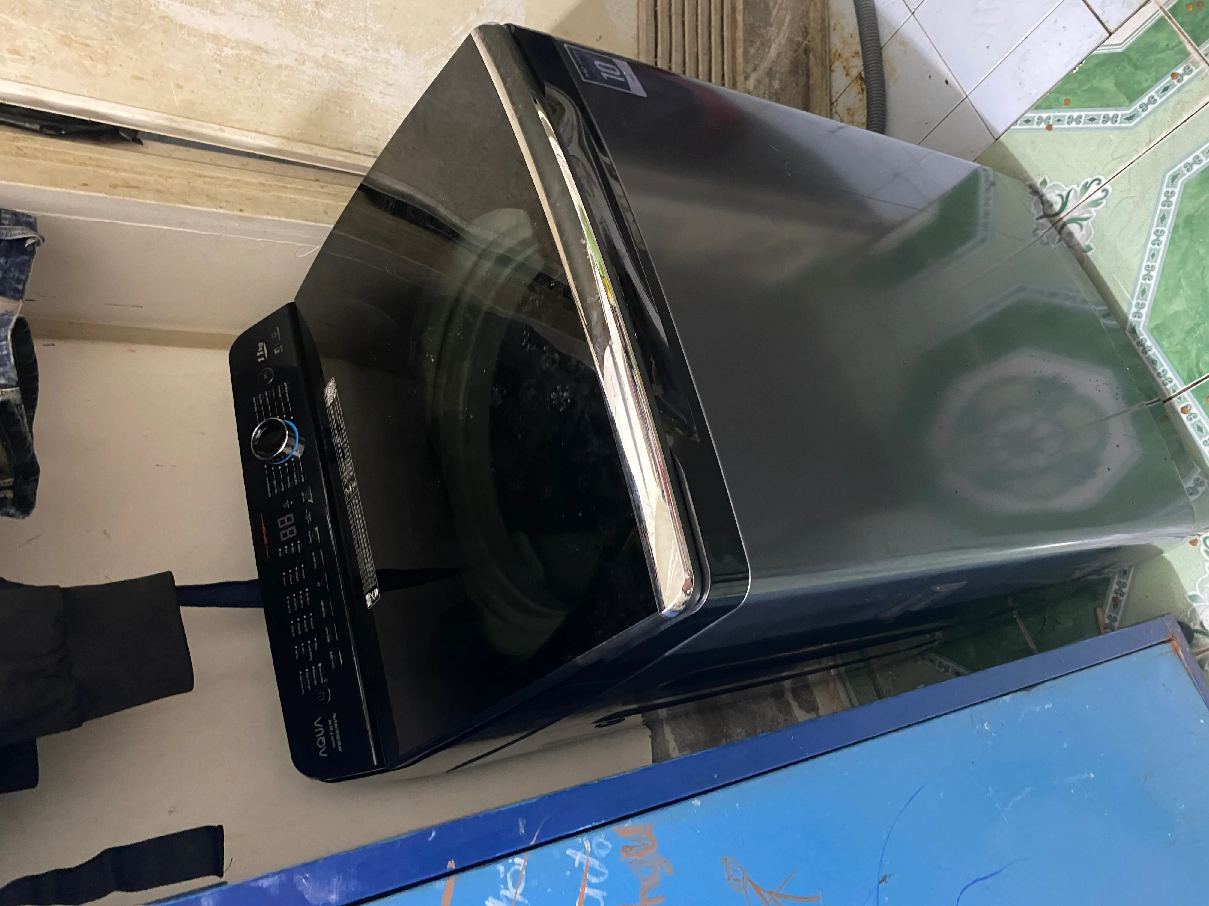 Khách hàng review Máy giặt Aqua 11 kg AQW-FR110JT BK 1