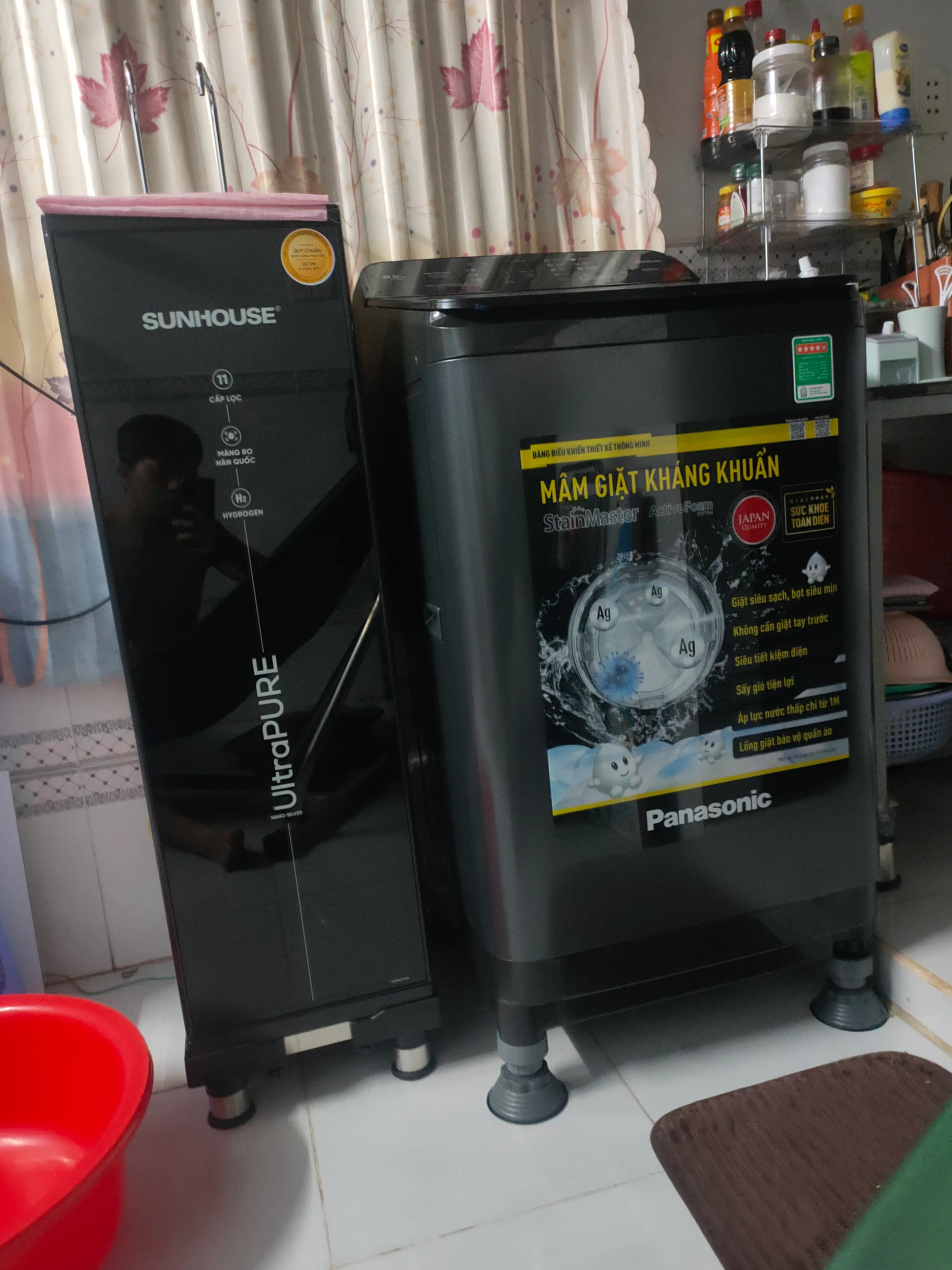 Khách hàng review Máy lọc nước RO nóng nguội lạnh Hydrogen Sunhouse UltraPURE SHA76222KL 11 lõi 1