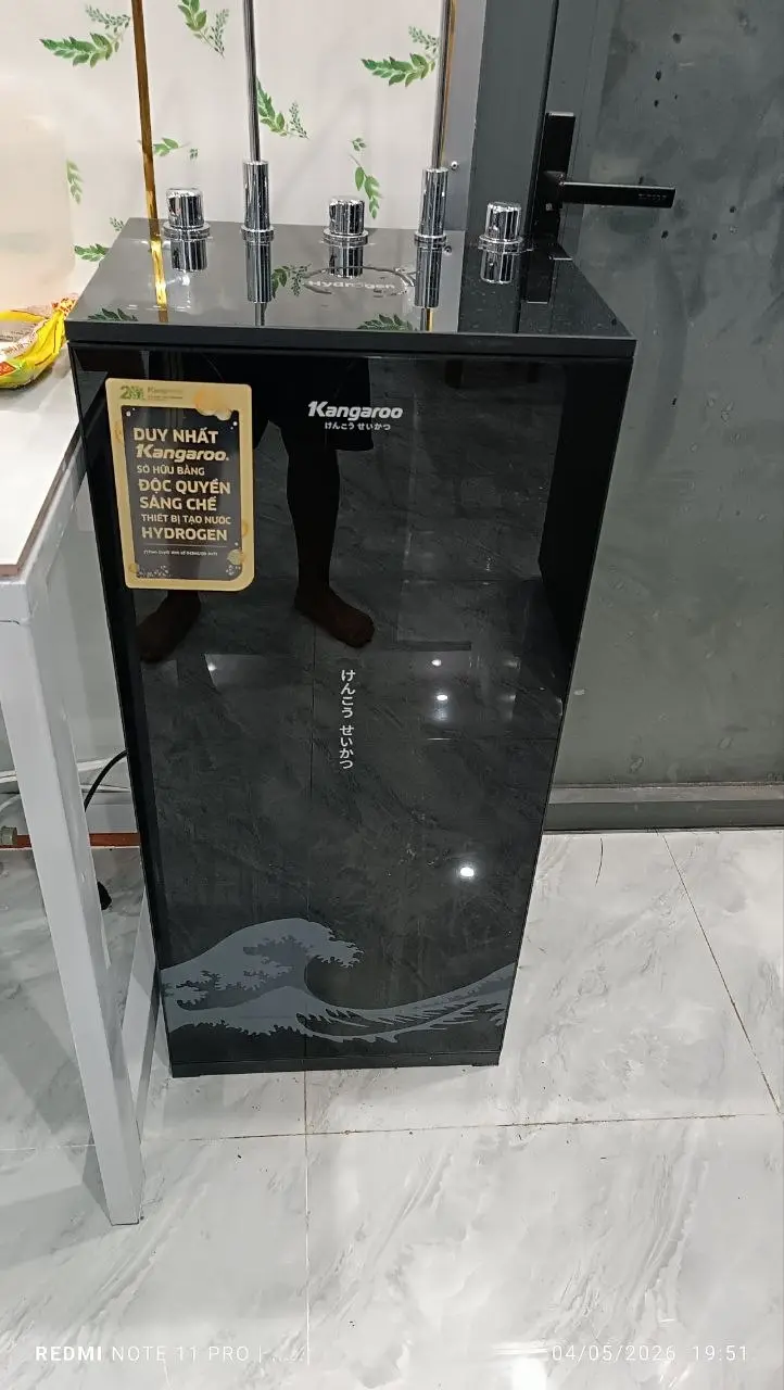 Khách hàng review Máy lọc nước RO nóng nguội lạnh Hydrogen Kangaroo KG10A12 10 lõi 3