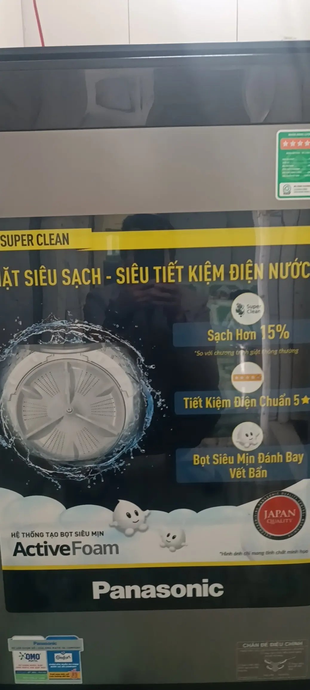 Khách hàng review Máy giặt Panasonic 8.2 kg NA-F82Y01DRV 29