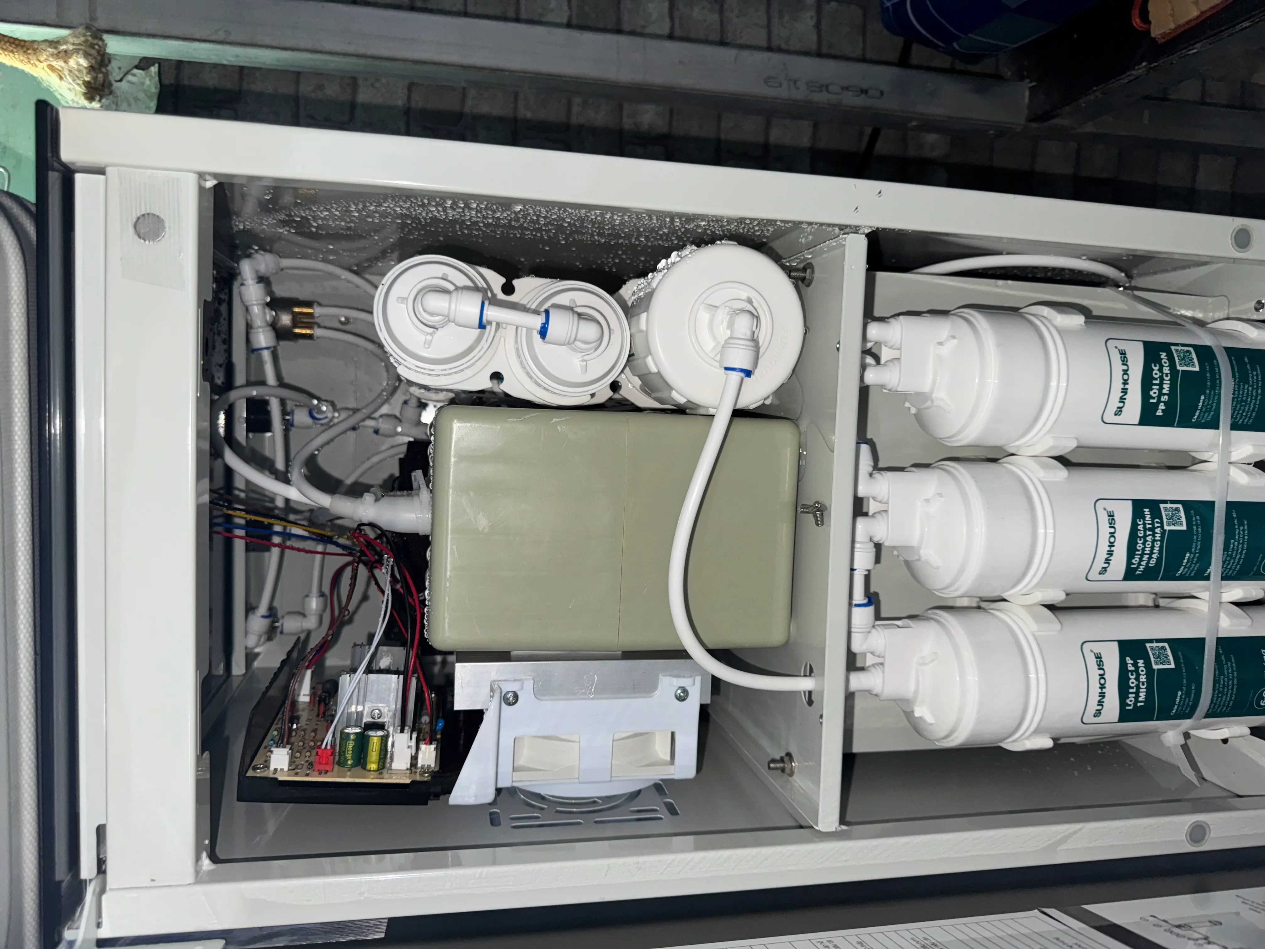 Khách hàng review Máy lọc nước RO nóng nguội lạnh Hydrogen Sunhouse UltraPURE SHA76210KL 10 lõi 8