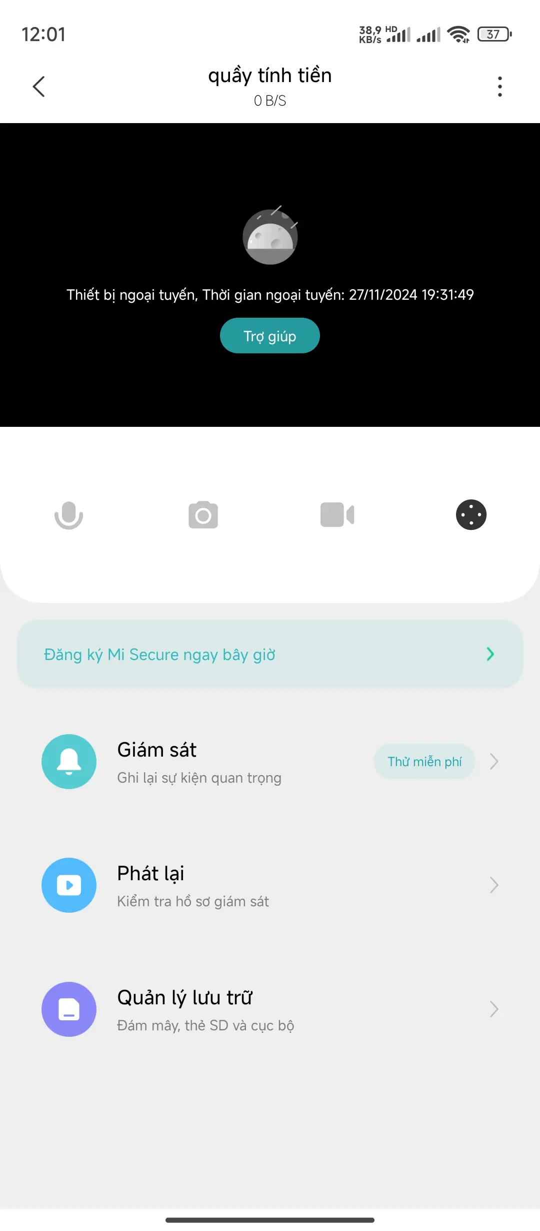Khách hàng review Camera IP 360 Độ 2MP Xiaomi Mi Home C200 2