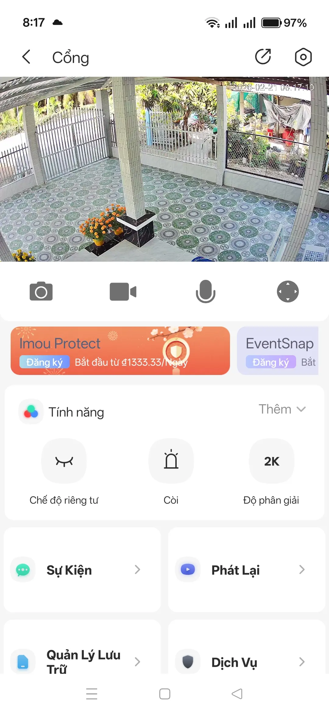 Khách hàng review Camera IP 360 Độ IMOU TA32CP-L 2