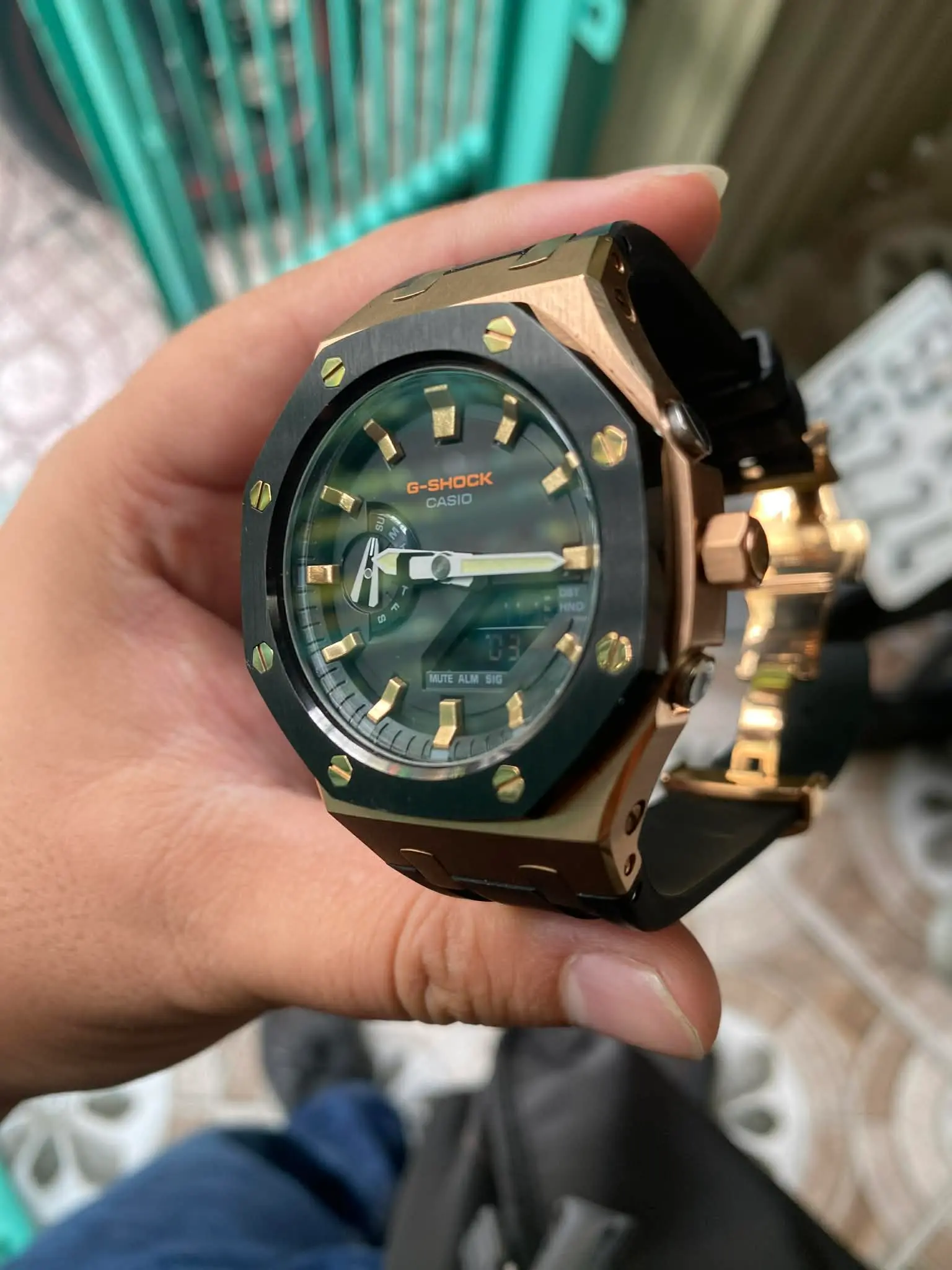 Khách hàng review Đồng hồ G-Shock 2100 44.4 mm Nam GBM-2100A-1A2DR 2