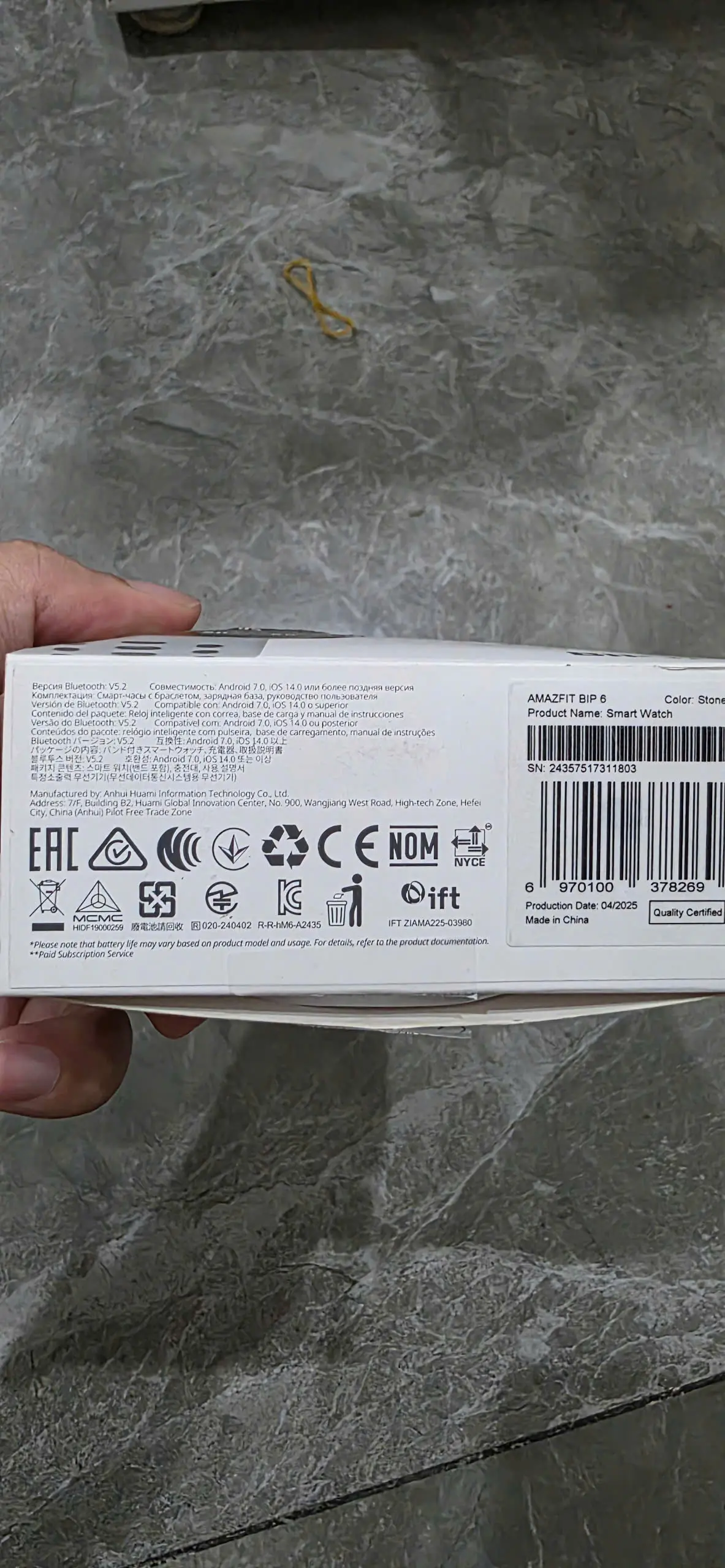 Khách hàng review Amazfit Bip 6 46.3mm dây silicone 3