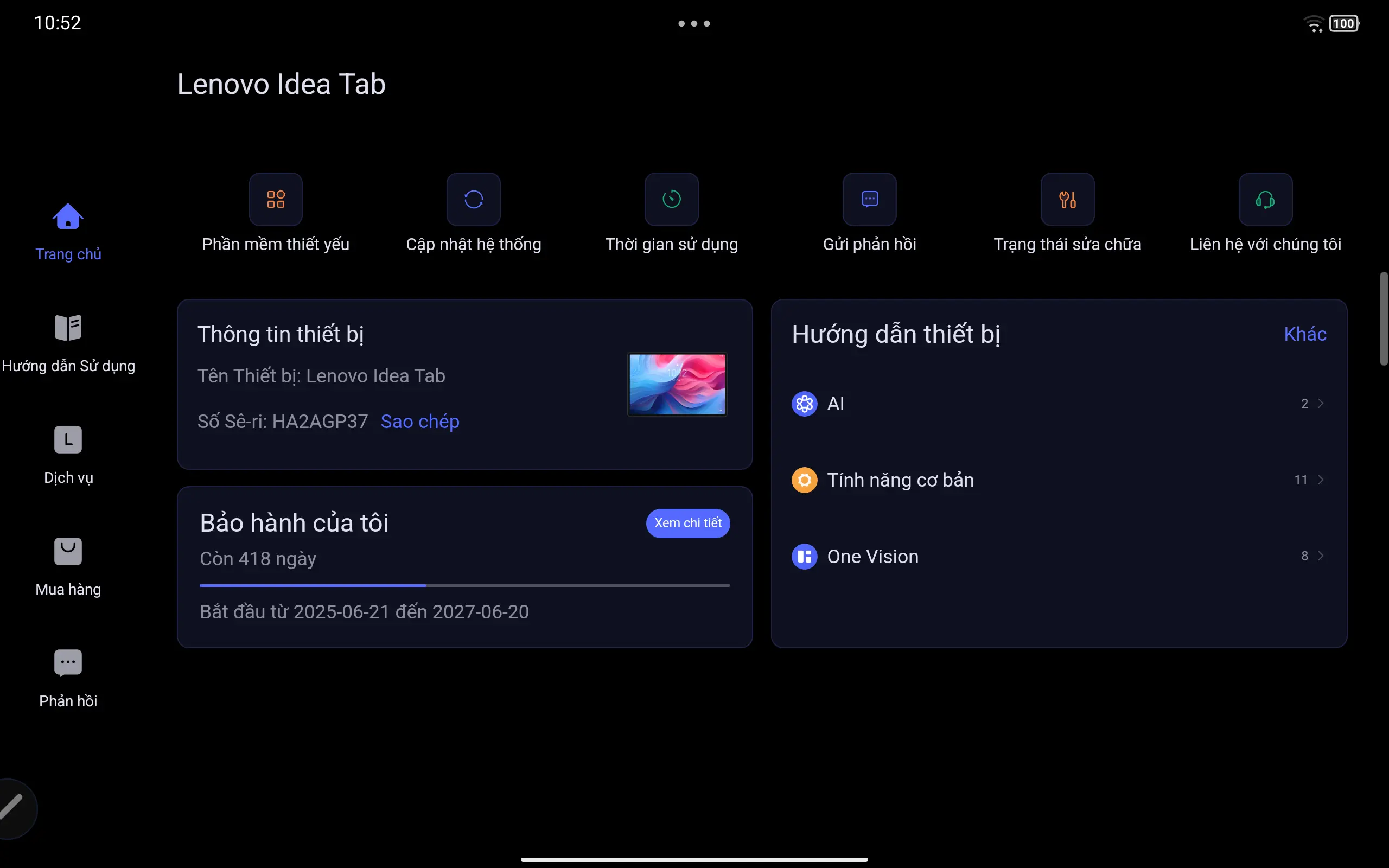 Khách hàng review Máy tính bảng Lenovo Idea Tab WiFi 8GB/128GB 1