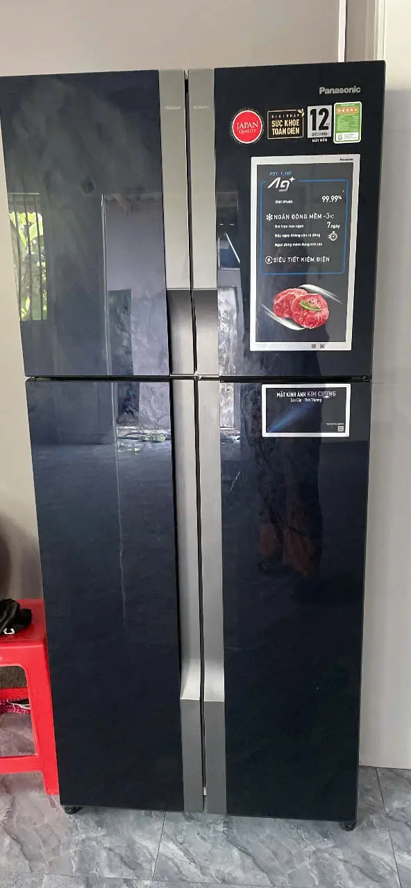 Khách hàng review Tủ lạnh Panasonic Inverter 550 lít Multi Door NR-DZ601VGKV 9