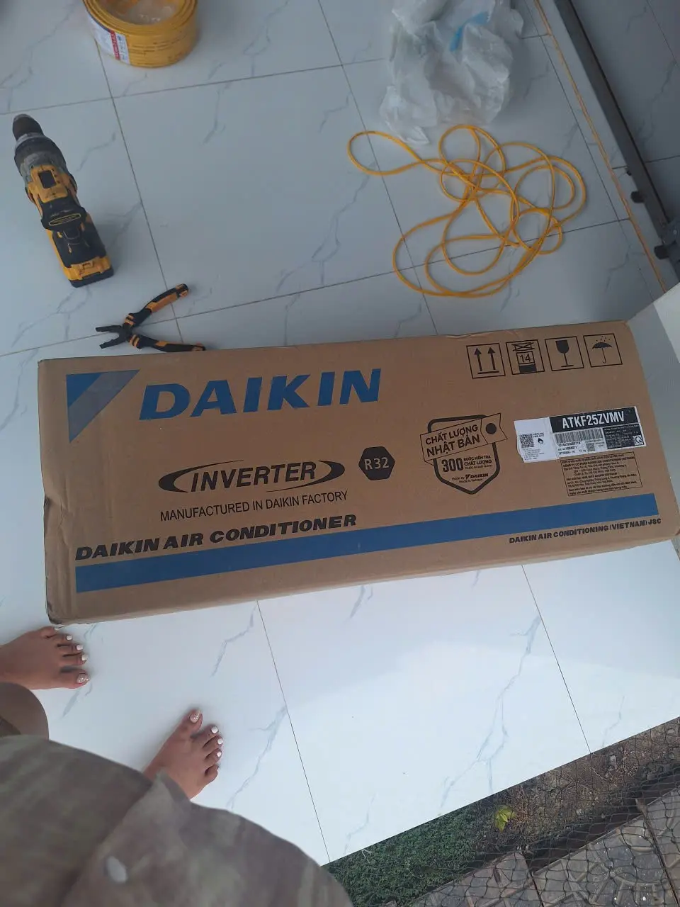 Khách hàng review Máy lạnh Daikin Inverter 1 HP ATKF25ZVMV 4