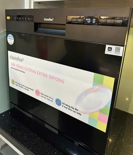 Khách hàng review Máy rửa chén độc lập Comfee CDW-8F60RB 1