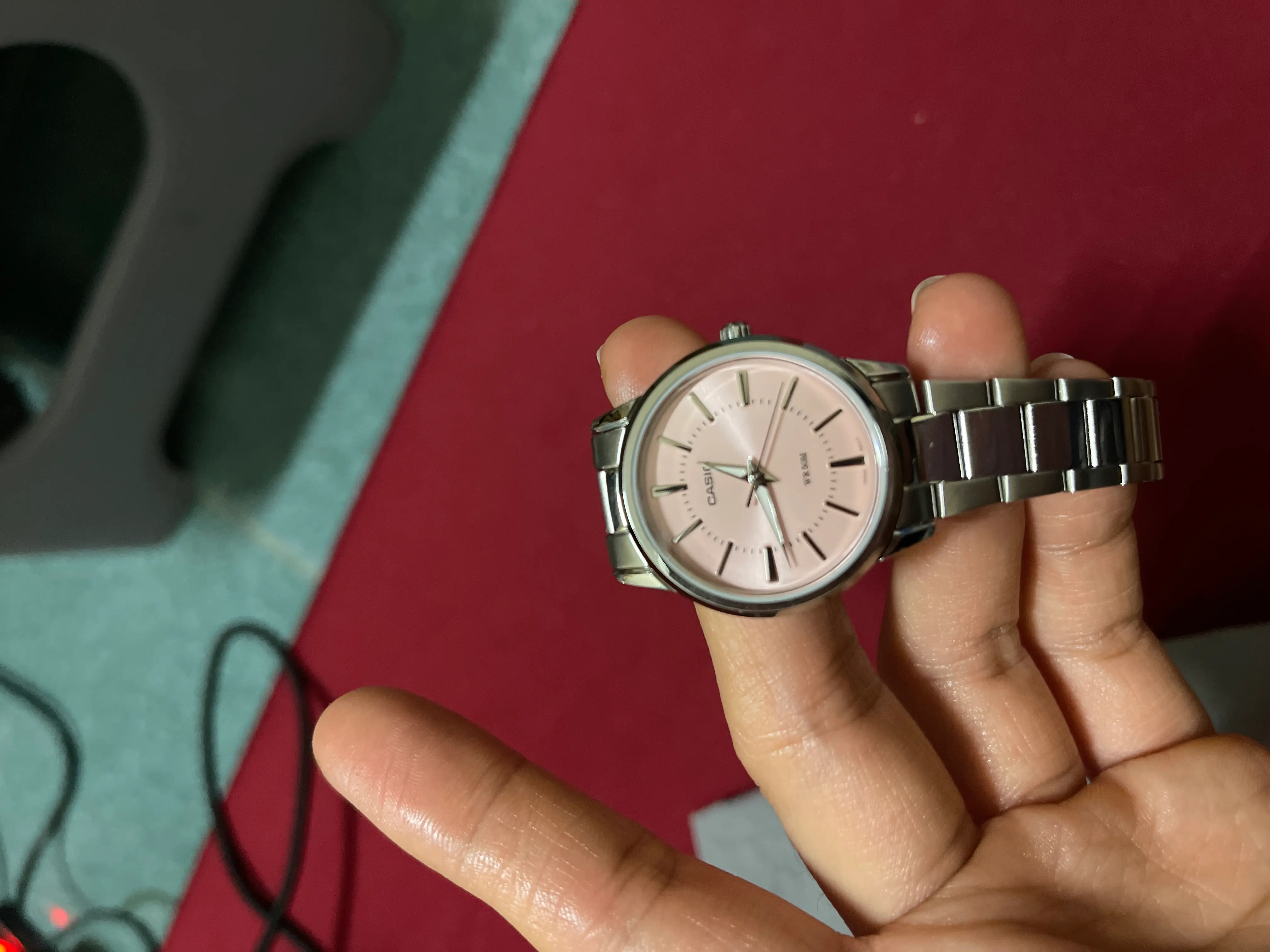 Khách hàng review Đồng hồ CASIO Timeless 30 mm Nữ LTP-1303D-4AVDF 1