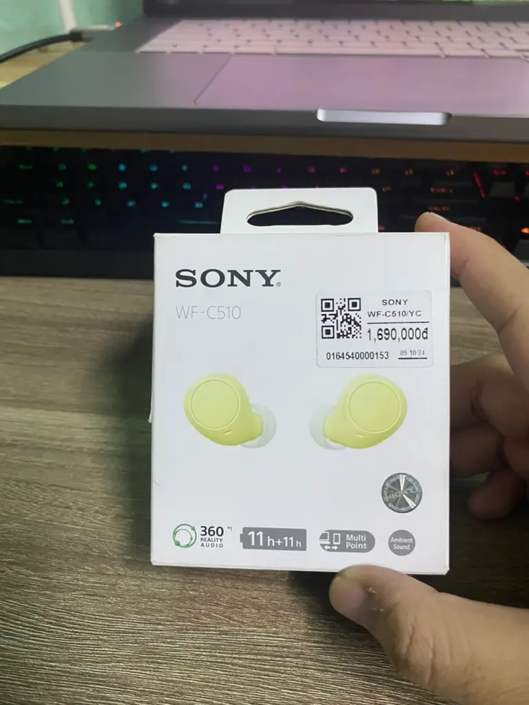 Khách hàng review Tai nghe Bluetooth True Wireless Sony WF-C510 1