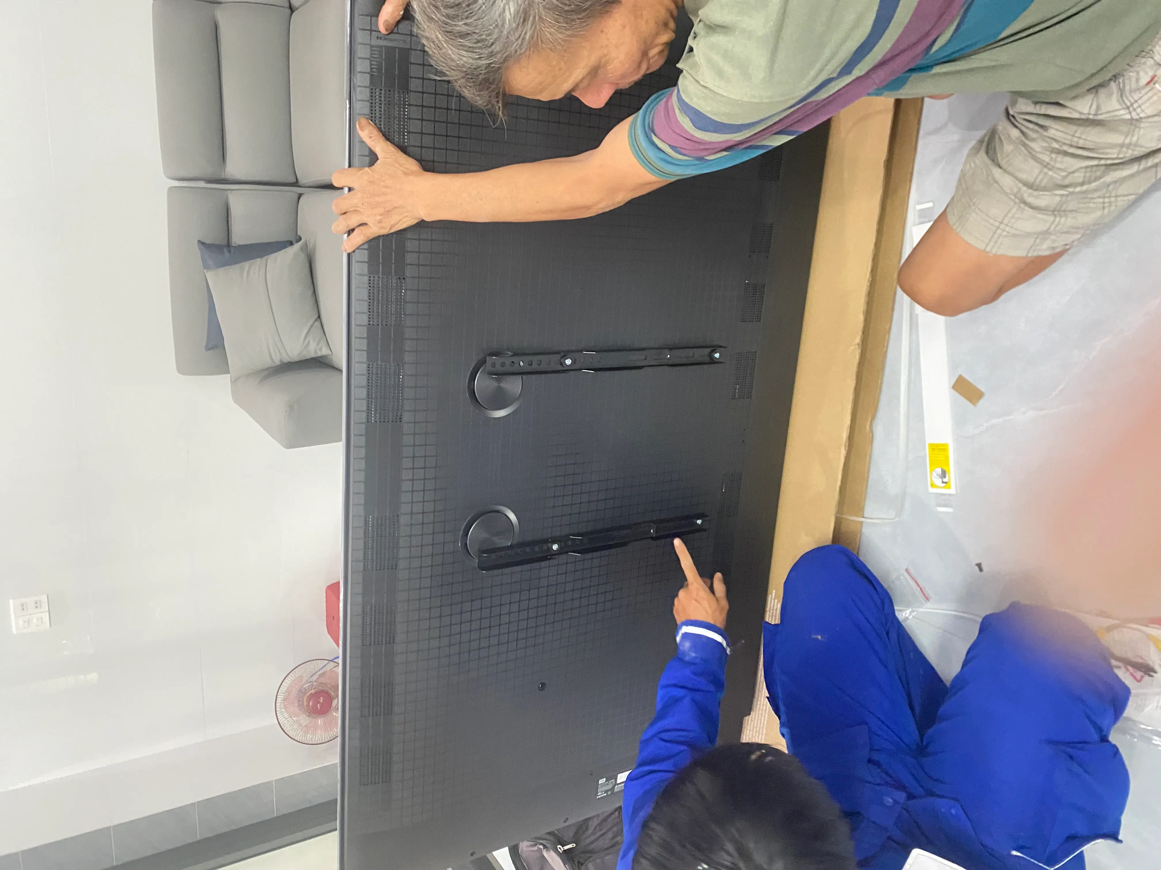 Khách hàng review Google Tivi QD-Mini LED TCL AI 4K 65 inch 65C6KS 1