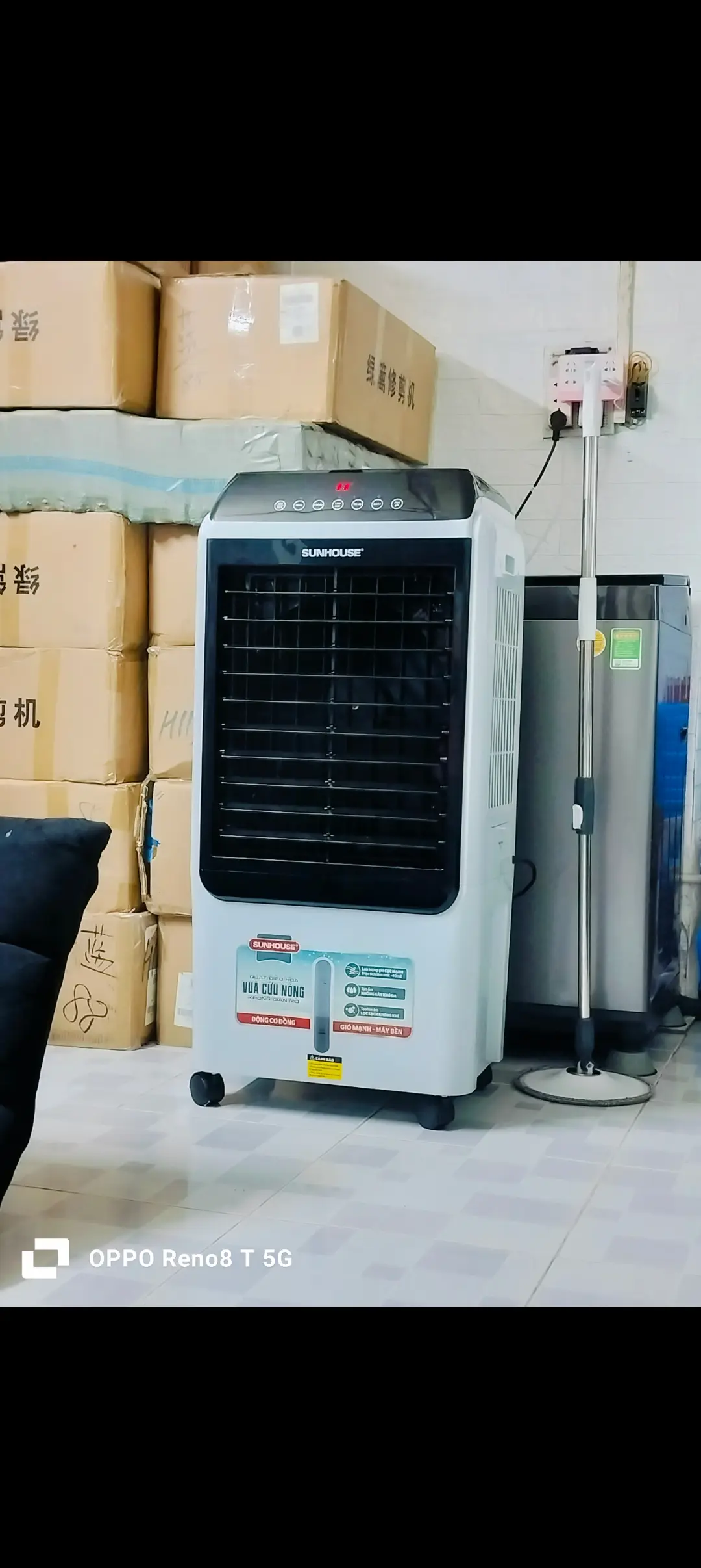 Khách hàng review Quạt điều hòa Sunhouse SHD7727 150W 2