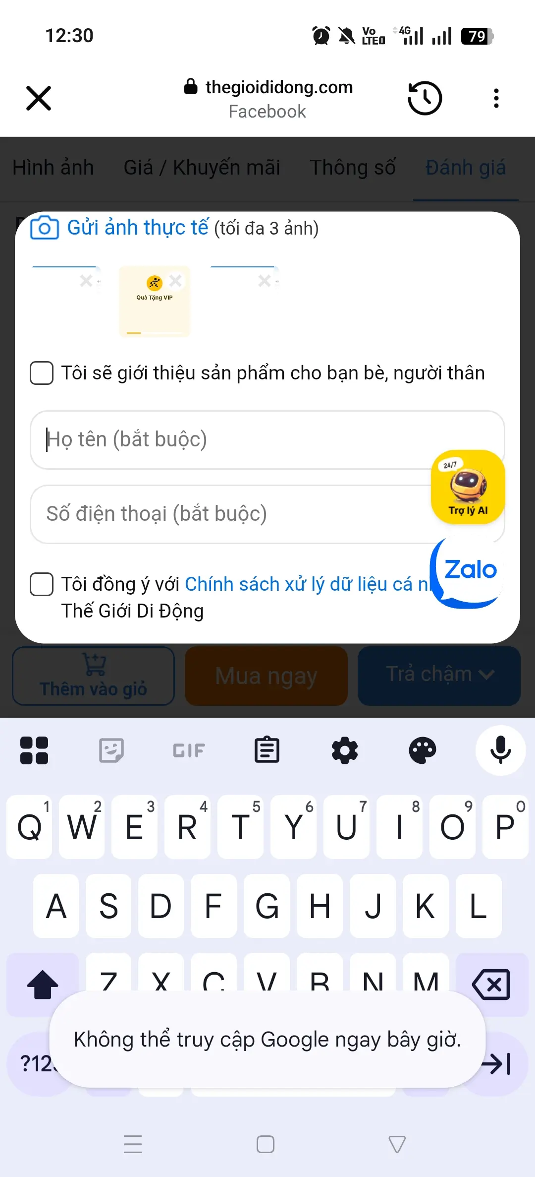 Khách hàng review Điện thoại OPPO Reno13 5G 12GB/512GB 3