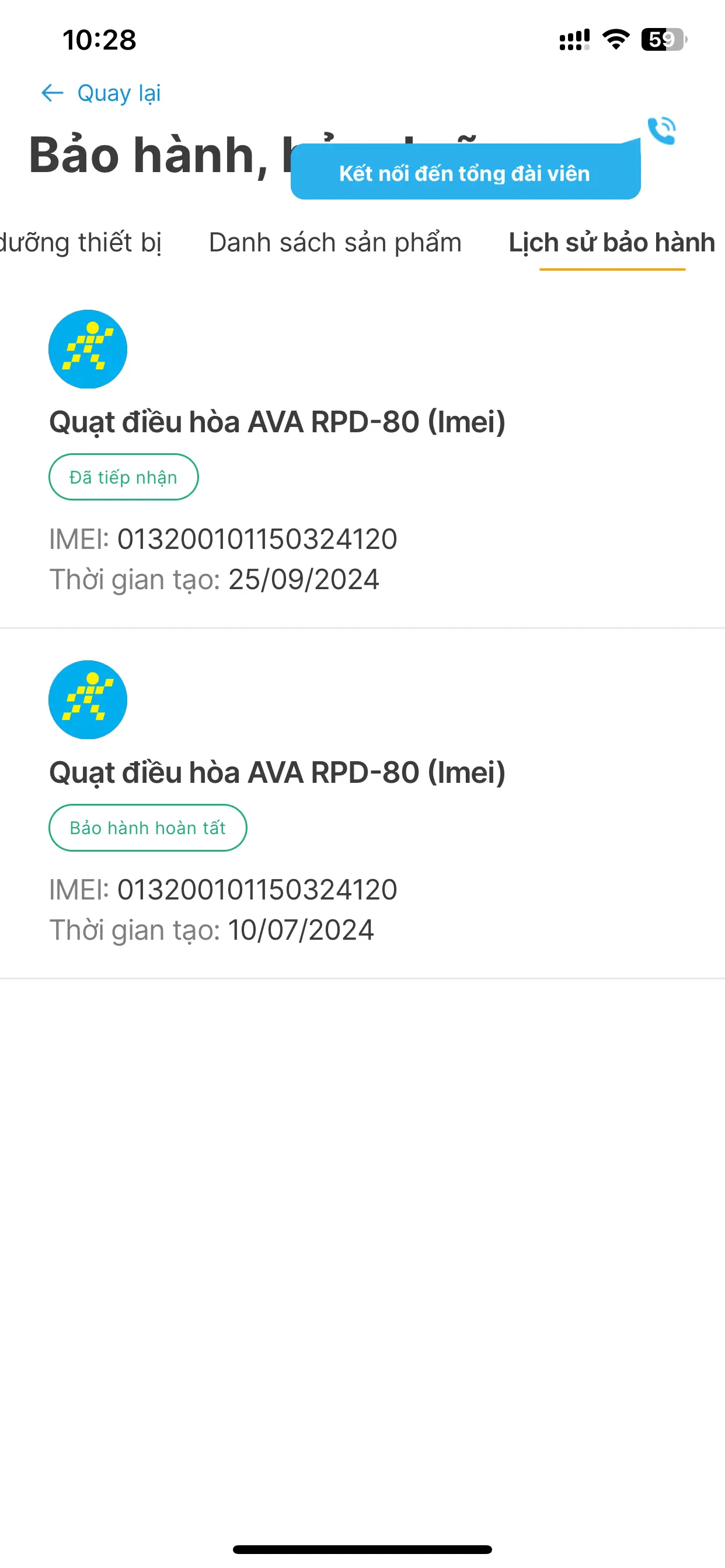 Khách hàng review Quạt điều hòa AVA RPD-80 130W 10
