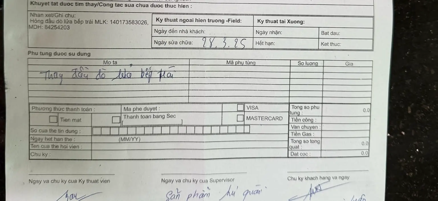 Khách hàng review Bếp ga âm Electrolux EHG8250BC 1