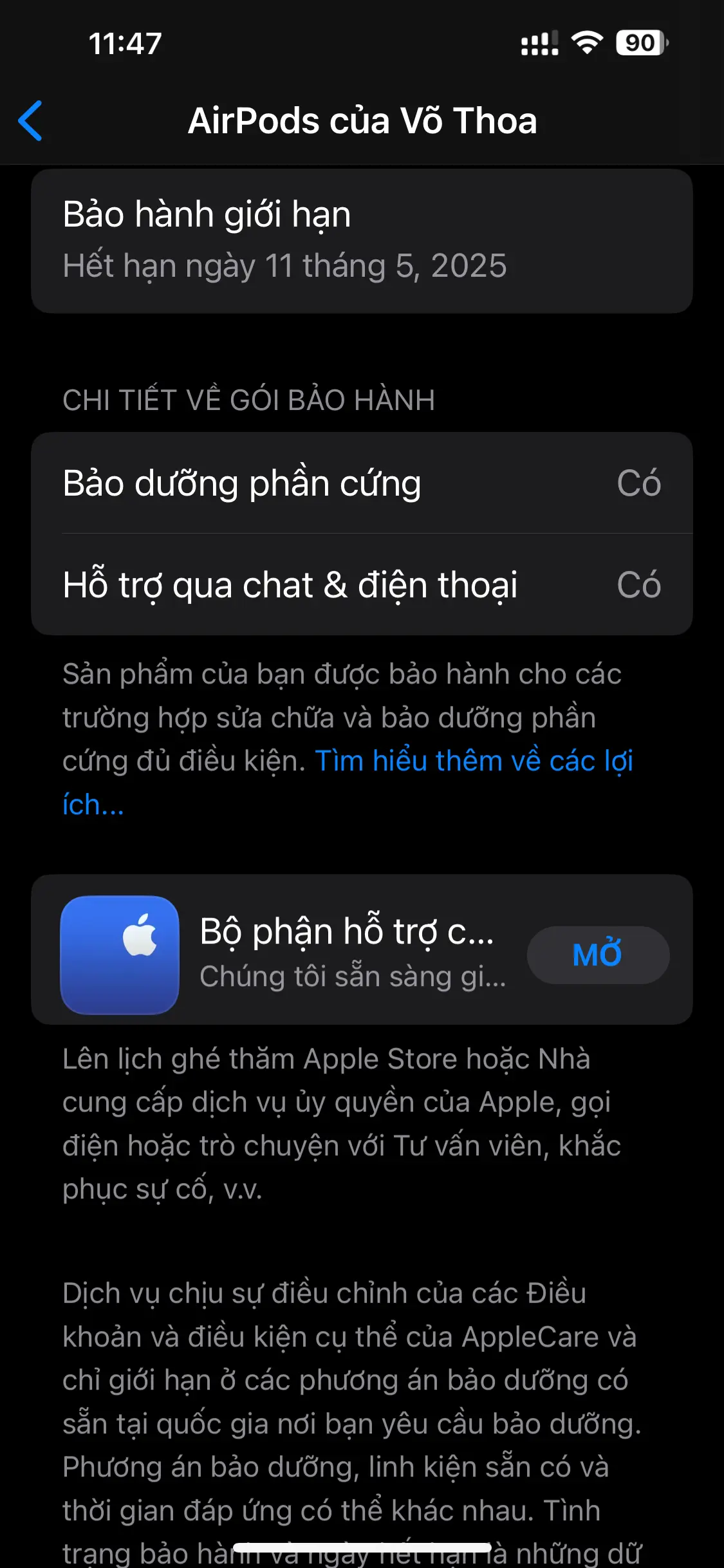 Khách hàng review AirPods 3 1
