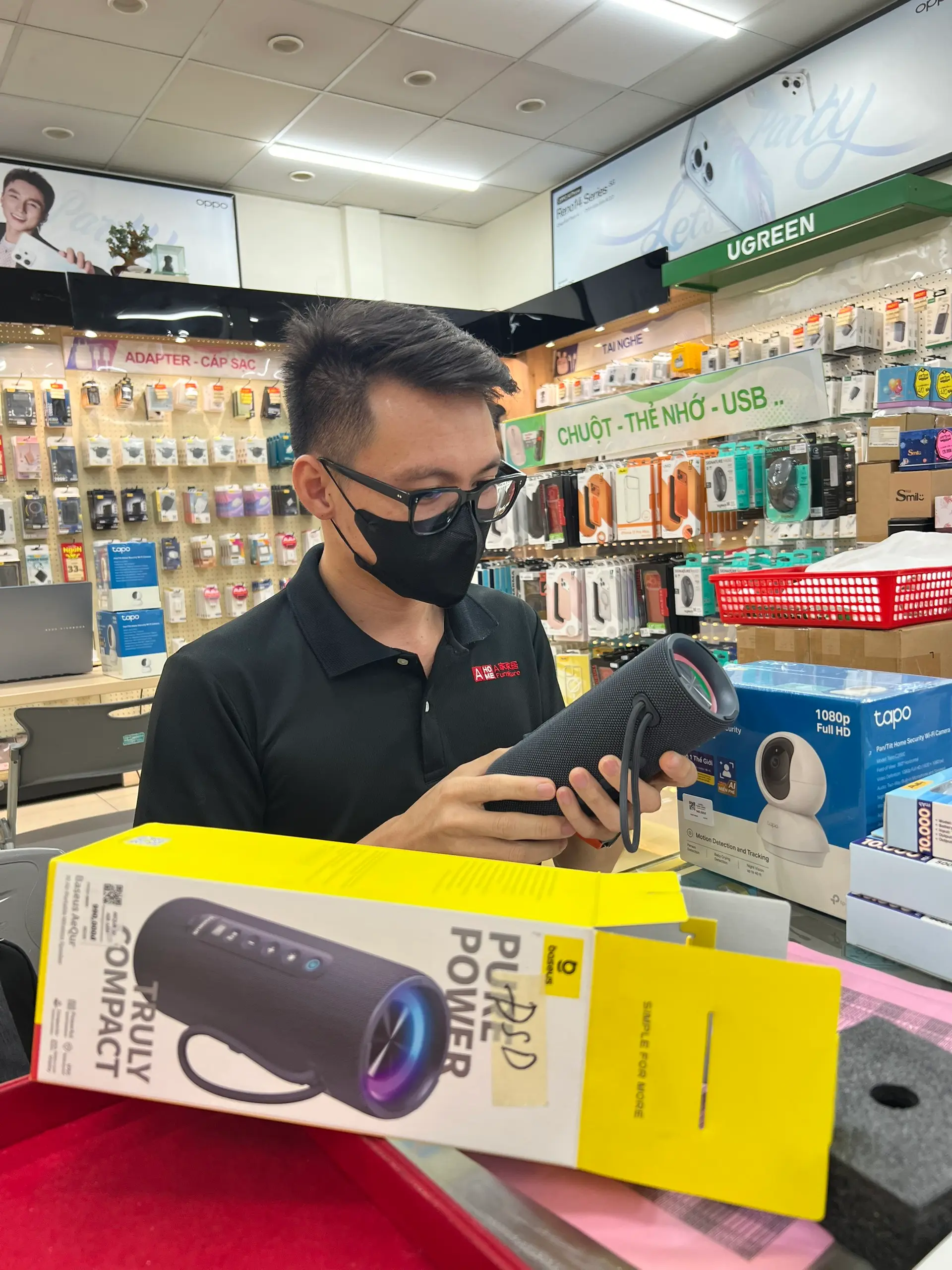 Khách hàng review Loa Bluetooth Baseus AeQur 30 Air 1