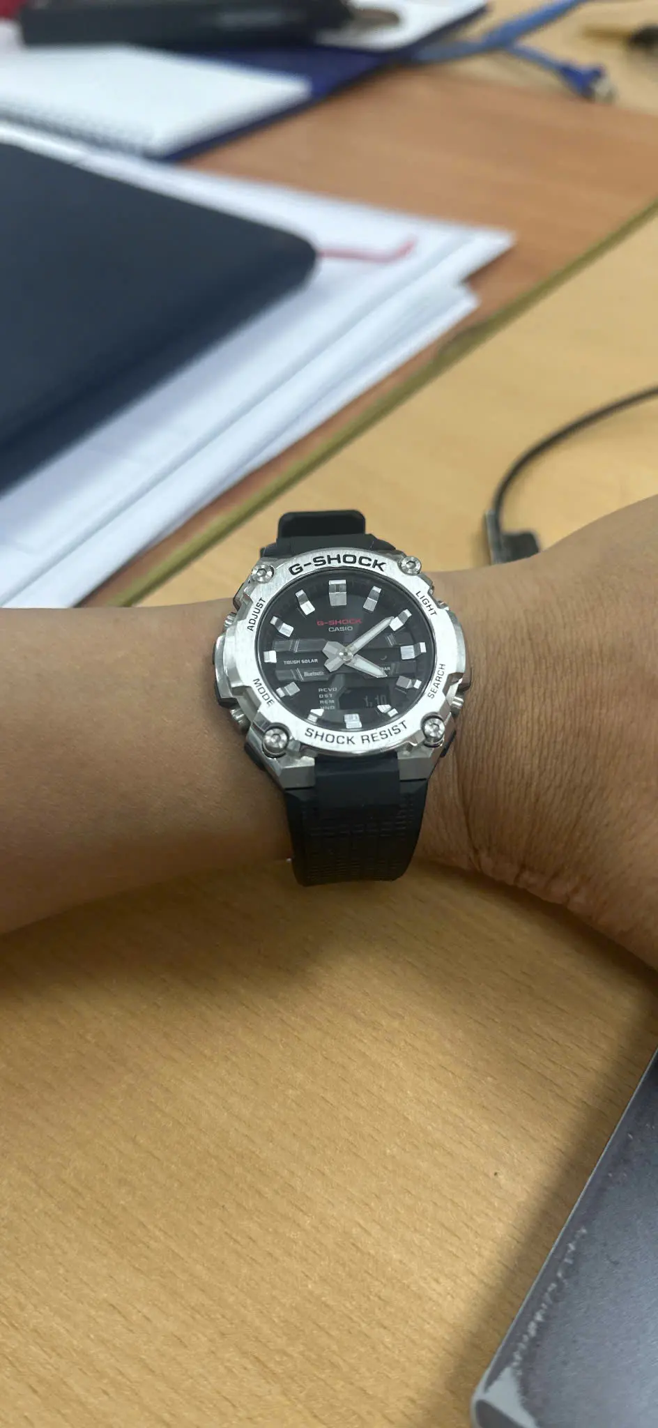 Khách hàng review Đồng hồ G-Shock 42.3 mm Nam GST-B600-1ADR 1