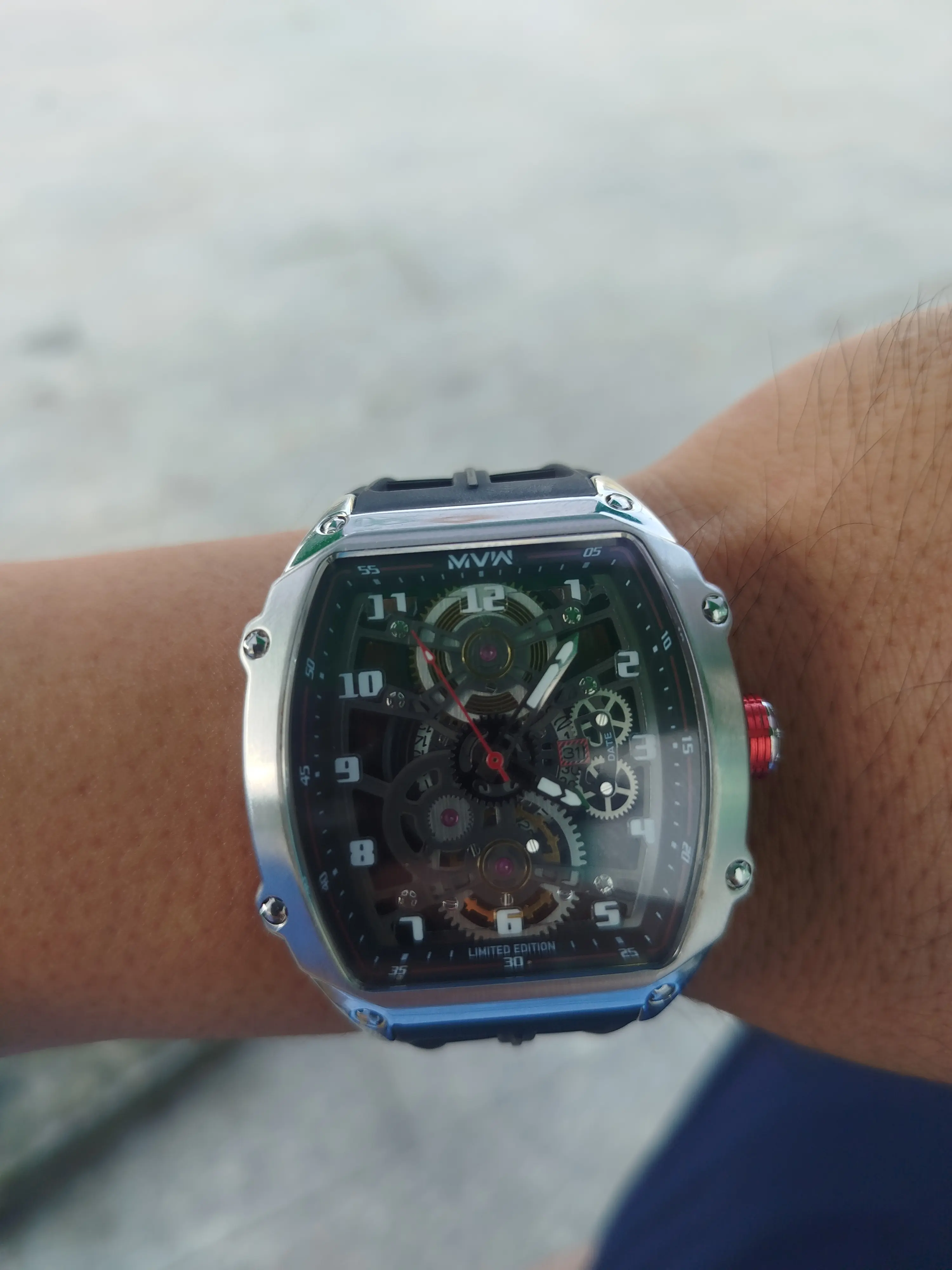 Khách hàng review Đồng hồ MVW Galaxy 43 mm Nam MSCA002-01-S3 4