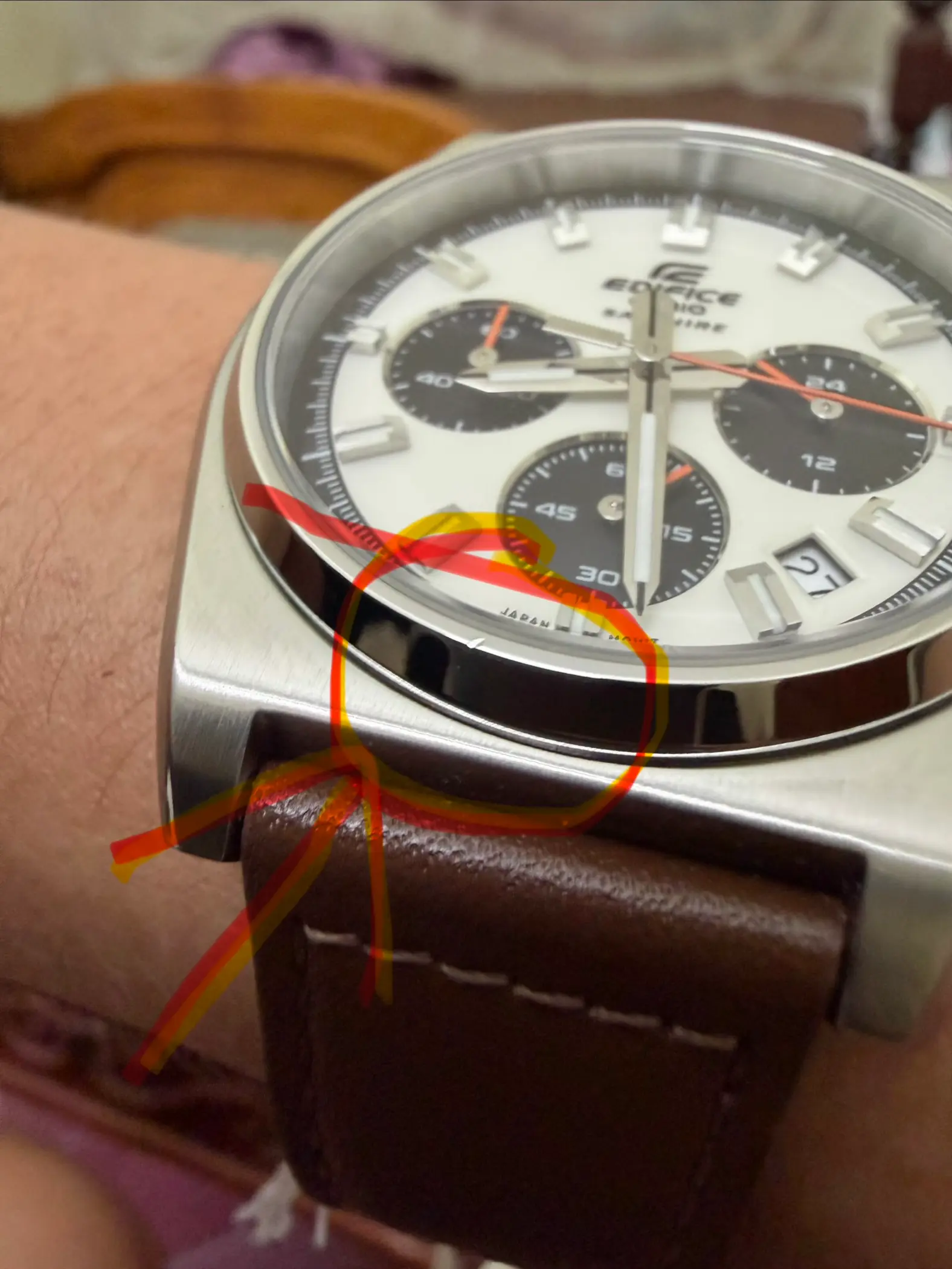 Khách hàng review Đồng hồ Edifice Casio 40 mm Nam EFB-730L-7AVUDF 2