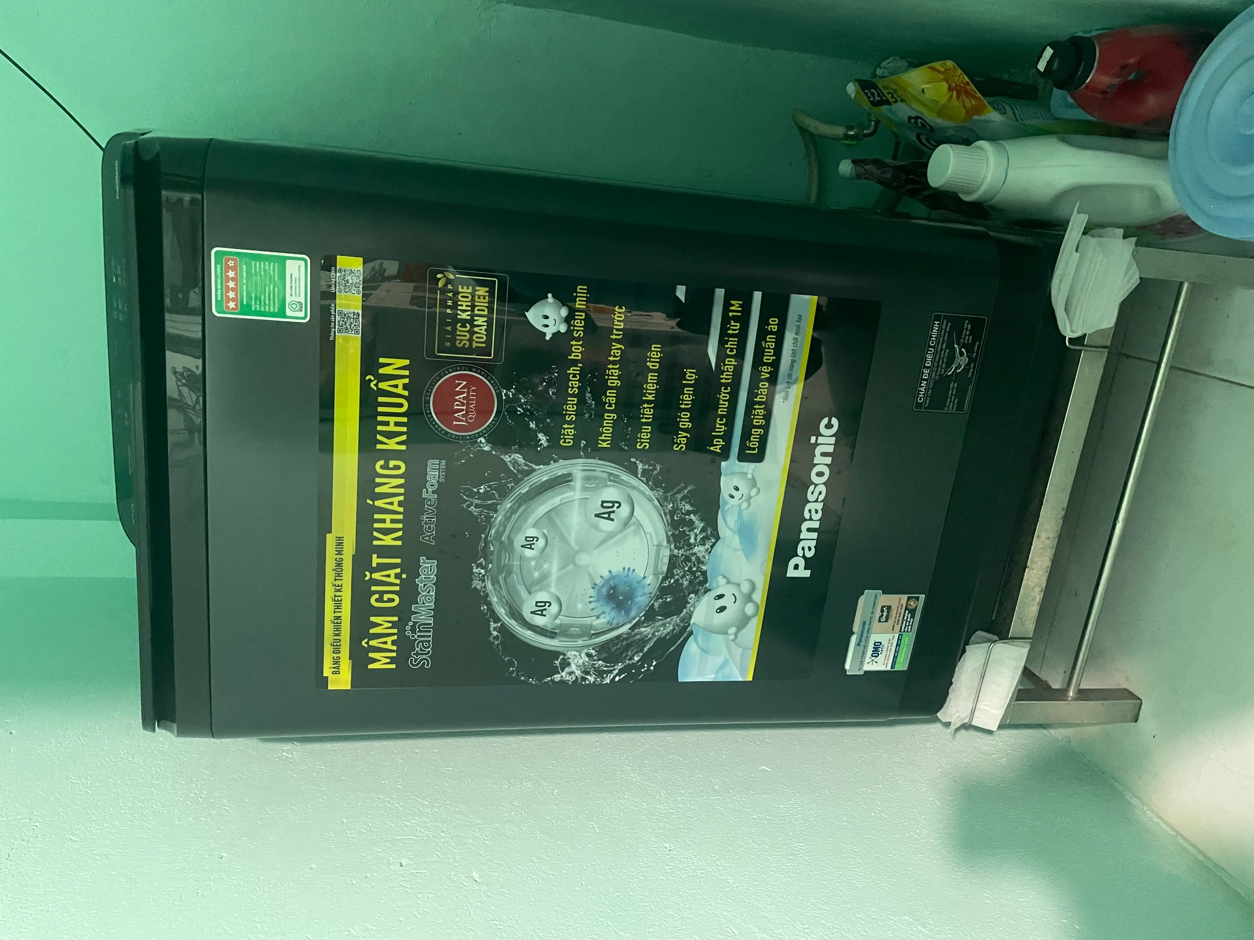 Khách hàng review Máy giặt Panasonic 10 Kg NA-F100A9BRV 9