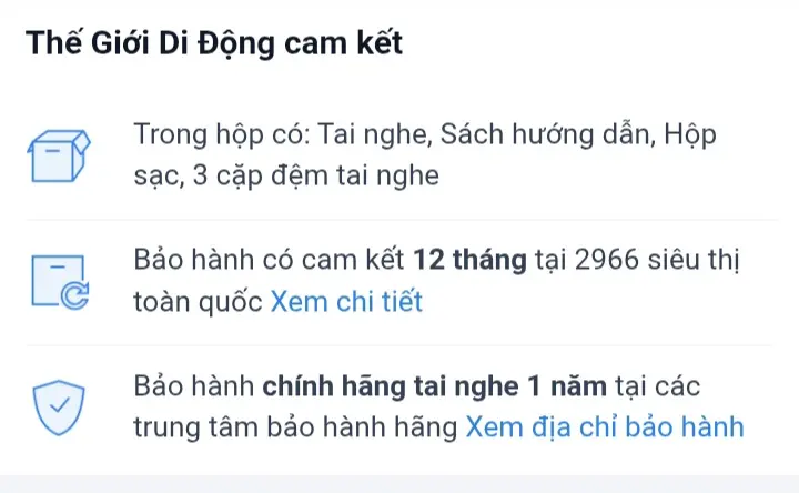 Khách hàng review Tai nghe Bluetooth True Wireless OPPO ENCO Buds 3 Pro ETEK1 3