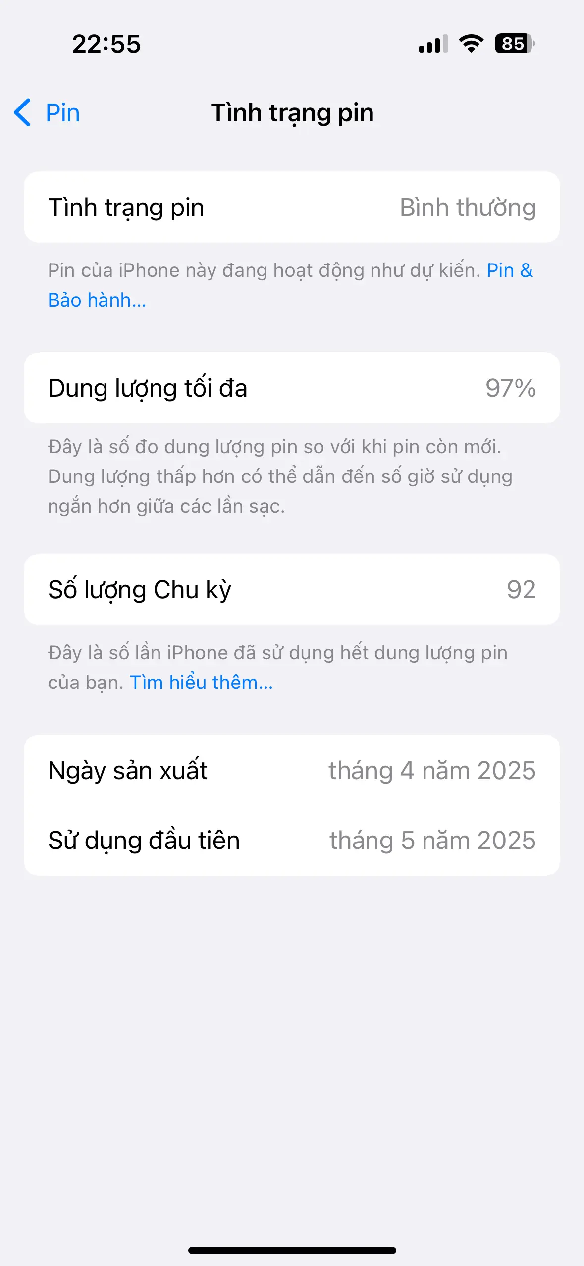 Khách hàng review Điện thoại iPhone 15 128GB 14