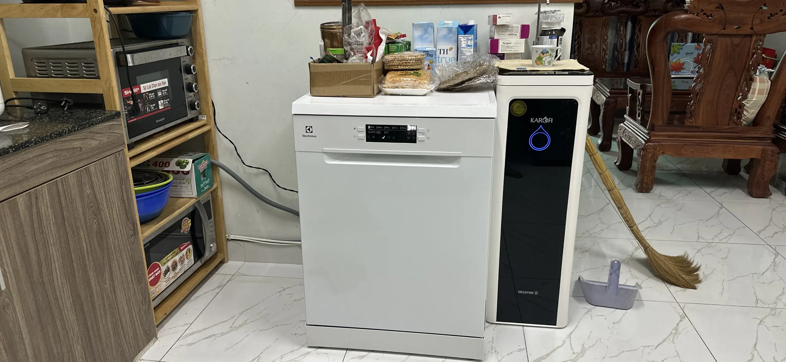 Khách hàng review Máy rửa chén độc lập Electrolux ESA47200SW 1