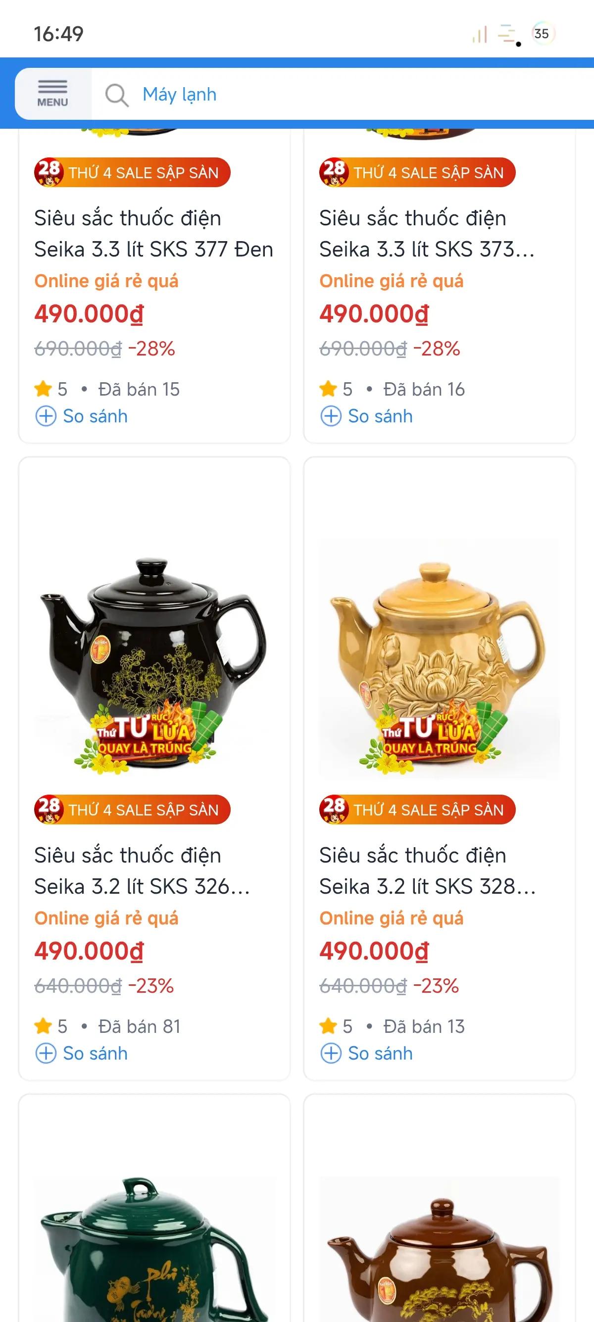 Khách hàng review Siêu sắc thuốc điện Seika 3.2 lít SKS 326 Đen 2
