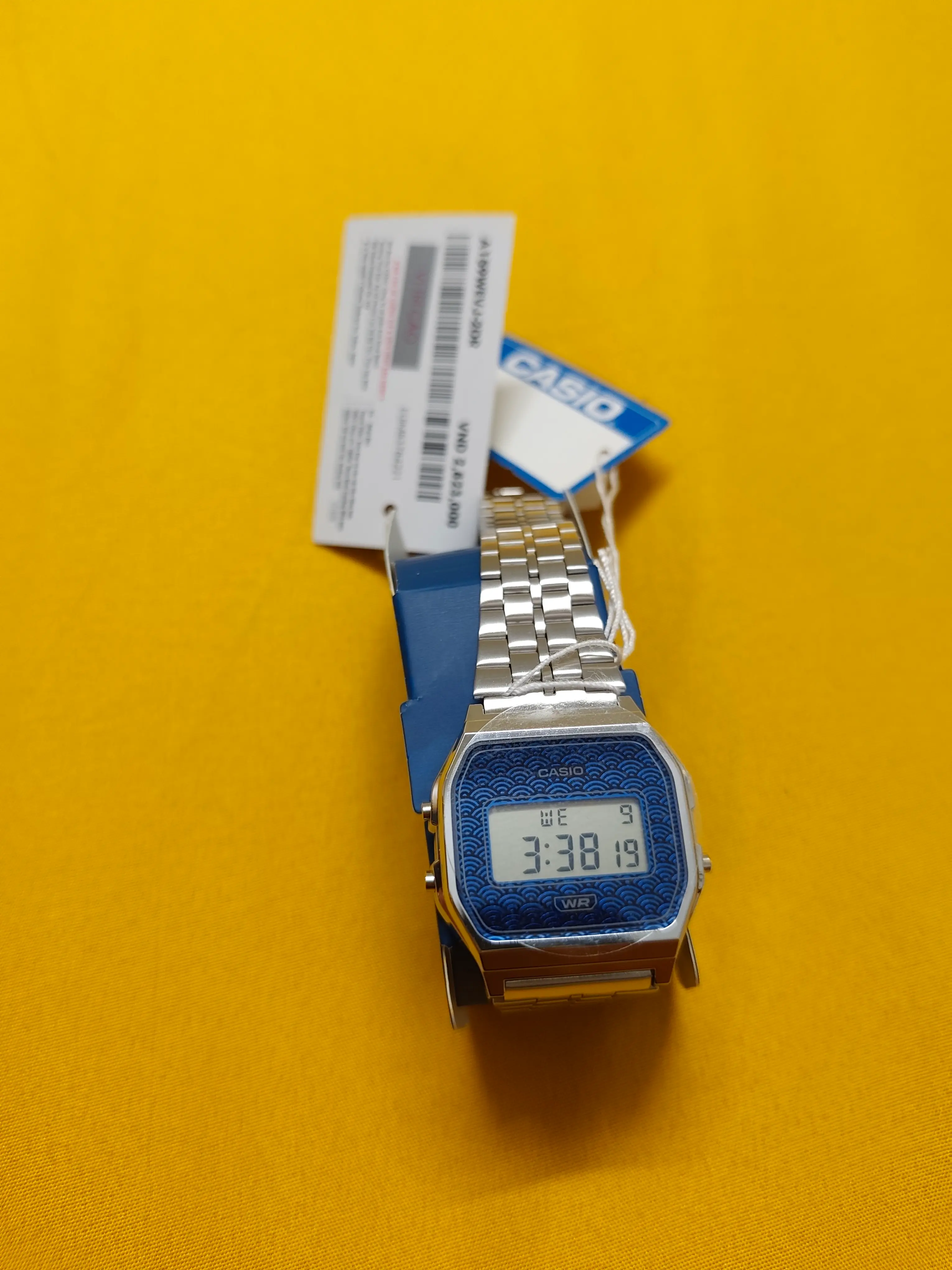 Khách hàng review Đồng hồ Casio Vintage 33.2 mm Unisex A159WEVJ-2DR 1