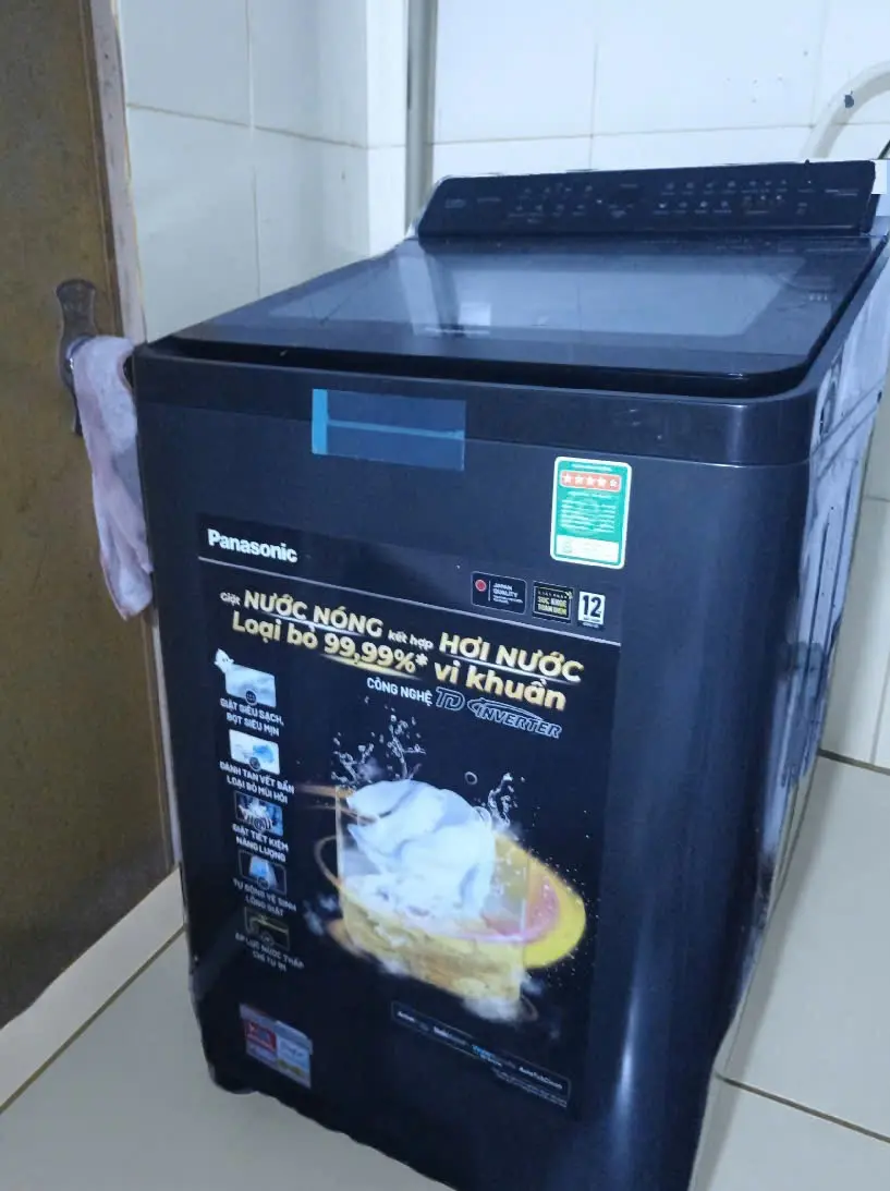 Khách hàng review Máy giặt Panasonic Inverter 11.5 Kg NA-FD115V3BV 2