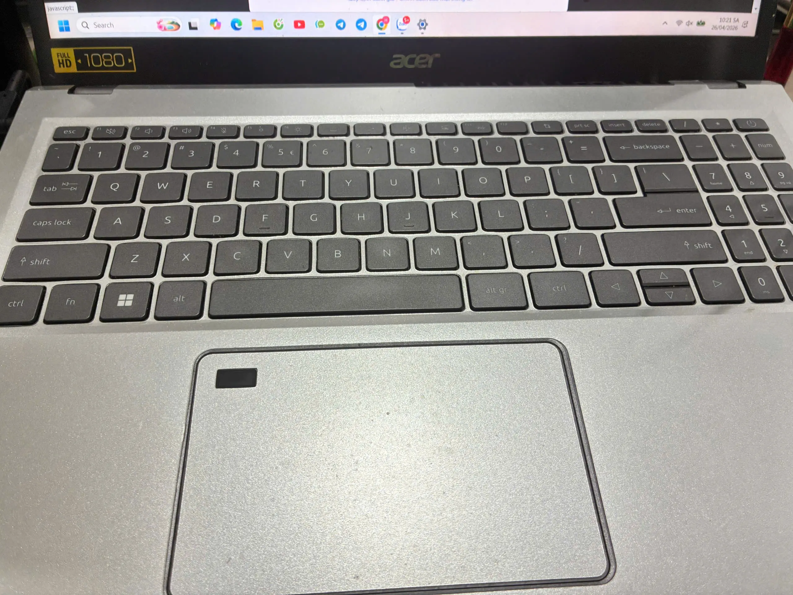 Khách hàng review Laptop Acer Gaming Aspire 5 A515 58GM 51LB - NX.KQ4SV.002 (i5 13420H, 16GB, 512GB, RTX 2050 4GB, Full HD, Win11) 1