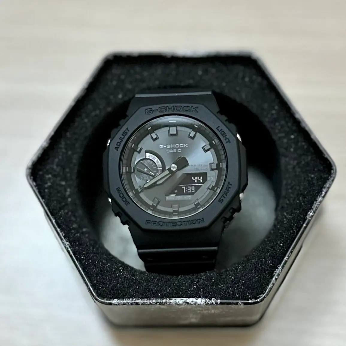 Khách hàng review Đồng hồ G-SHOCK 2100 45.4 mm Nam GA-B2100-1A1DR 1