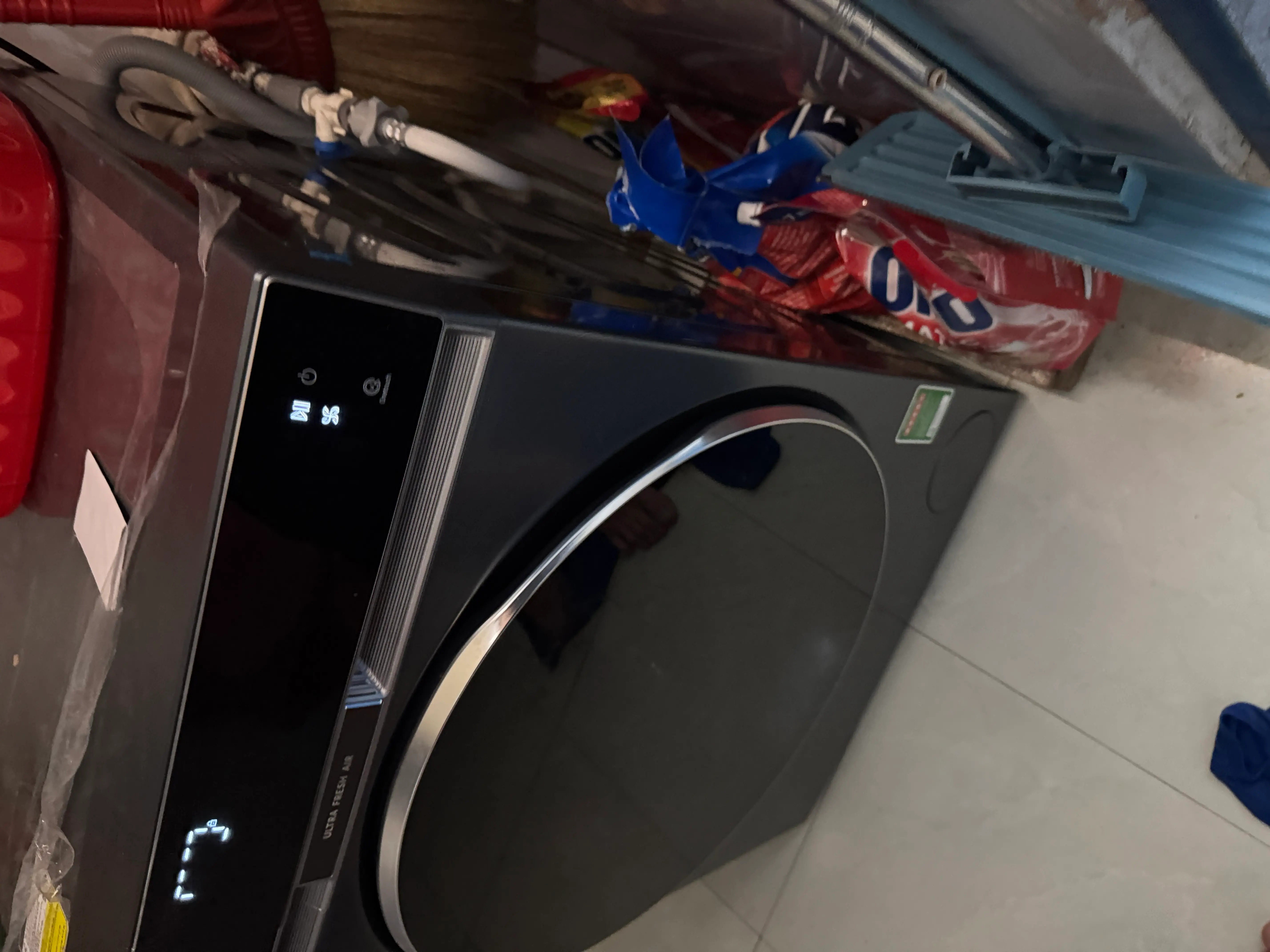 Khách hàng review Máy giặt Haier X9 Inverter 12 kg HW120-BD14387GNU1 3