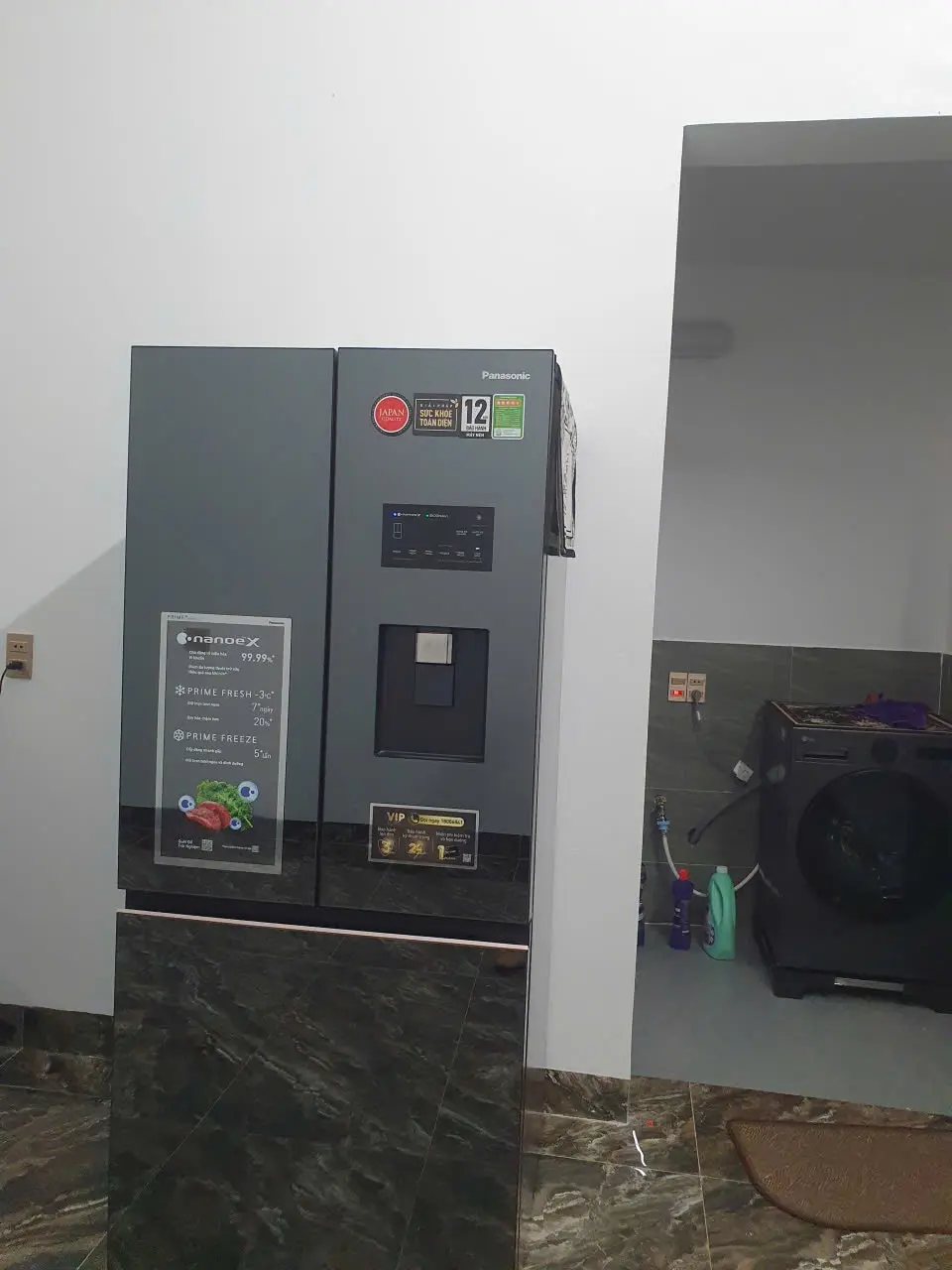 Khách hàng review Tủ lạnh Panasonic Inverter 495 lít Multi Door PRIME  Edition NR-CW530XMMV 2
