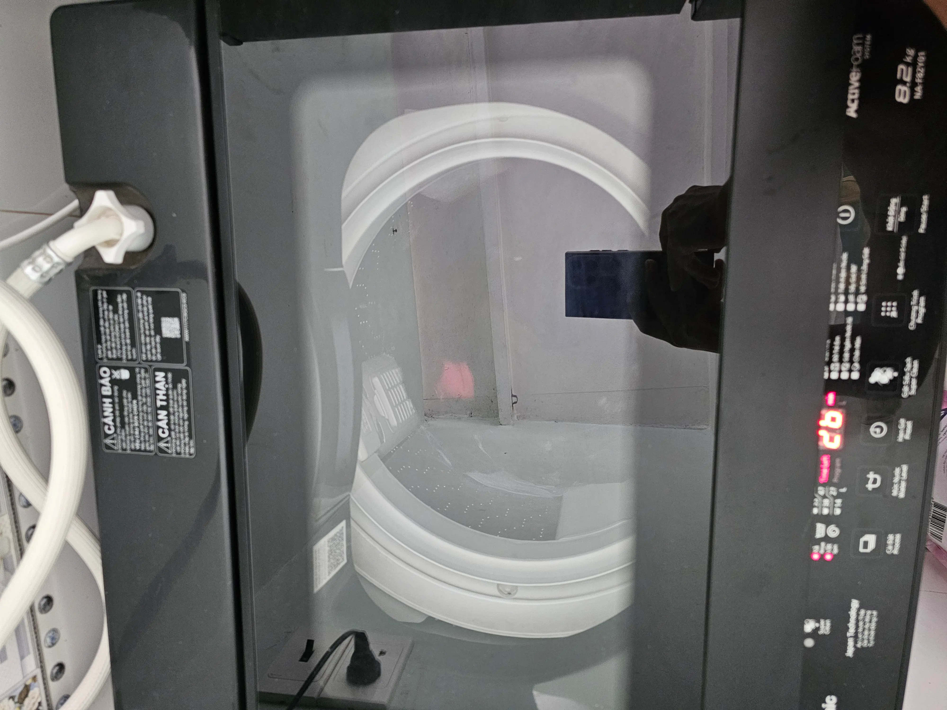 Khách hàng review Máy giặt Panasonic 8.2 kg NA-F82Y01DRV 3