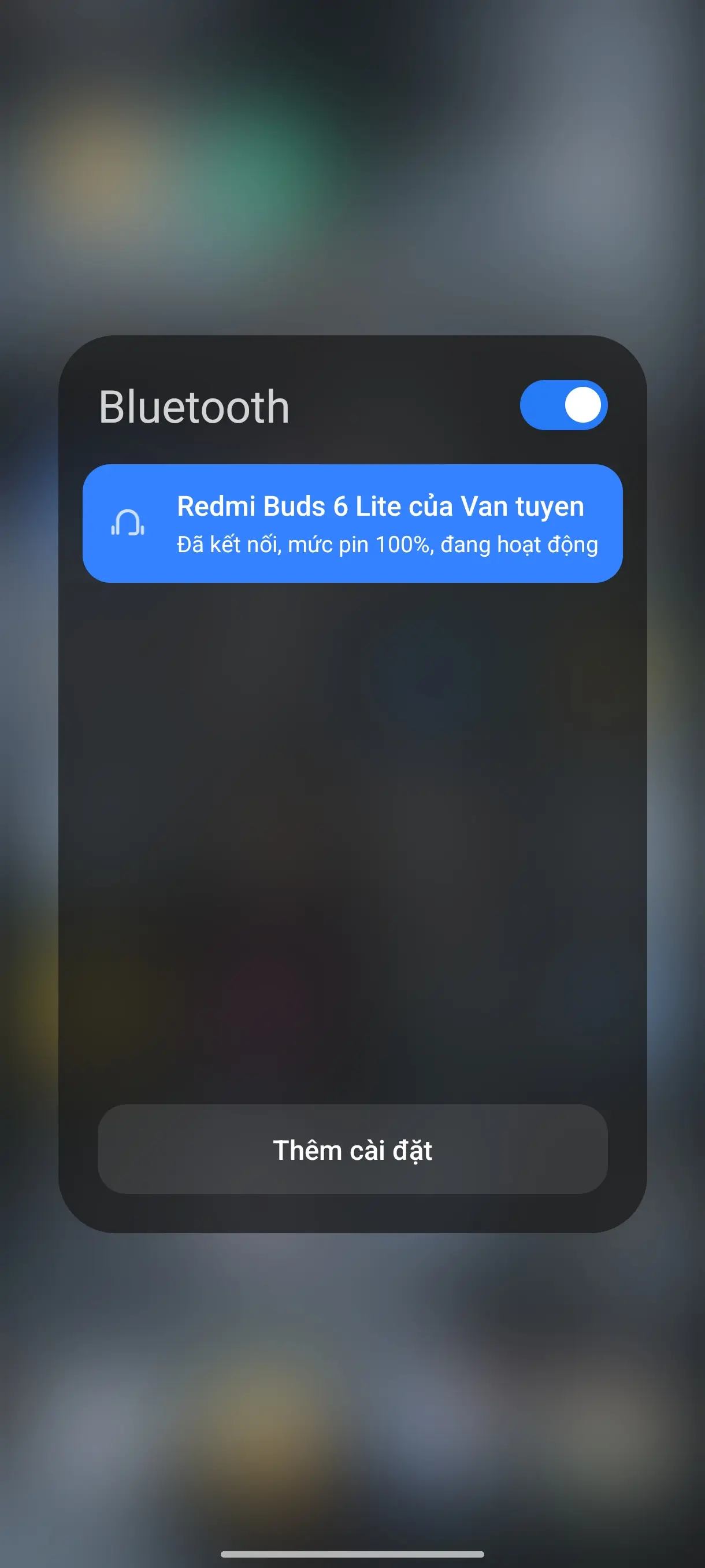 Khách hàng review Tai nghe Bluetooth True Wireless Xiaomi Redmi Buds 6 Lite 4