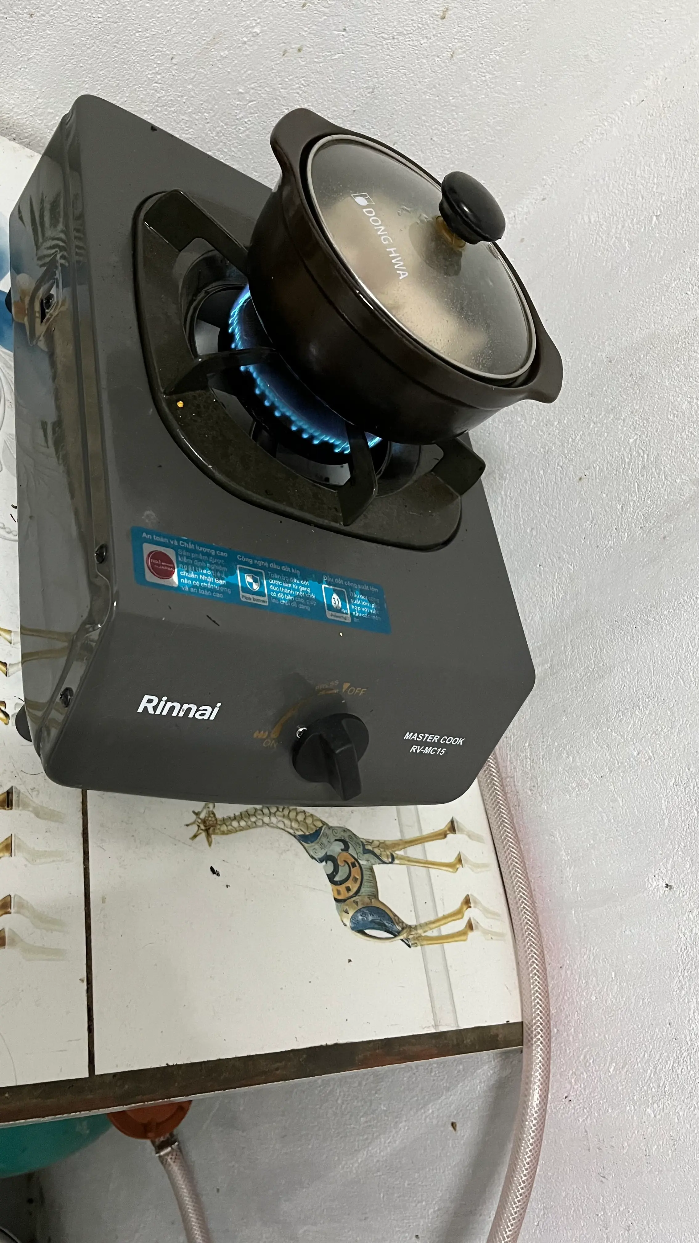 Khách hàng review Bếp ga đơn Rinnai RV-MC15G 1