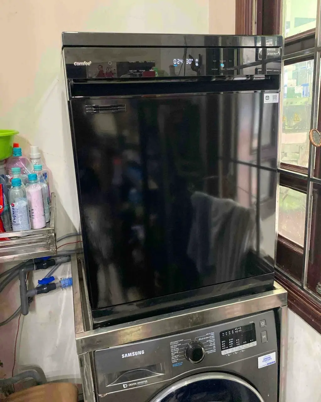 Khách hàng review Máy rửa chén độc lập Comfee CDWEF1401HB-W-VN 19